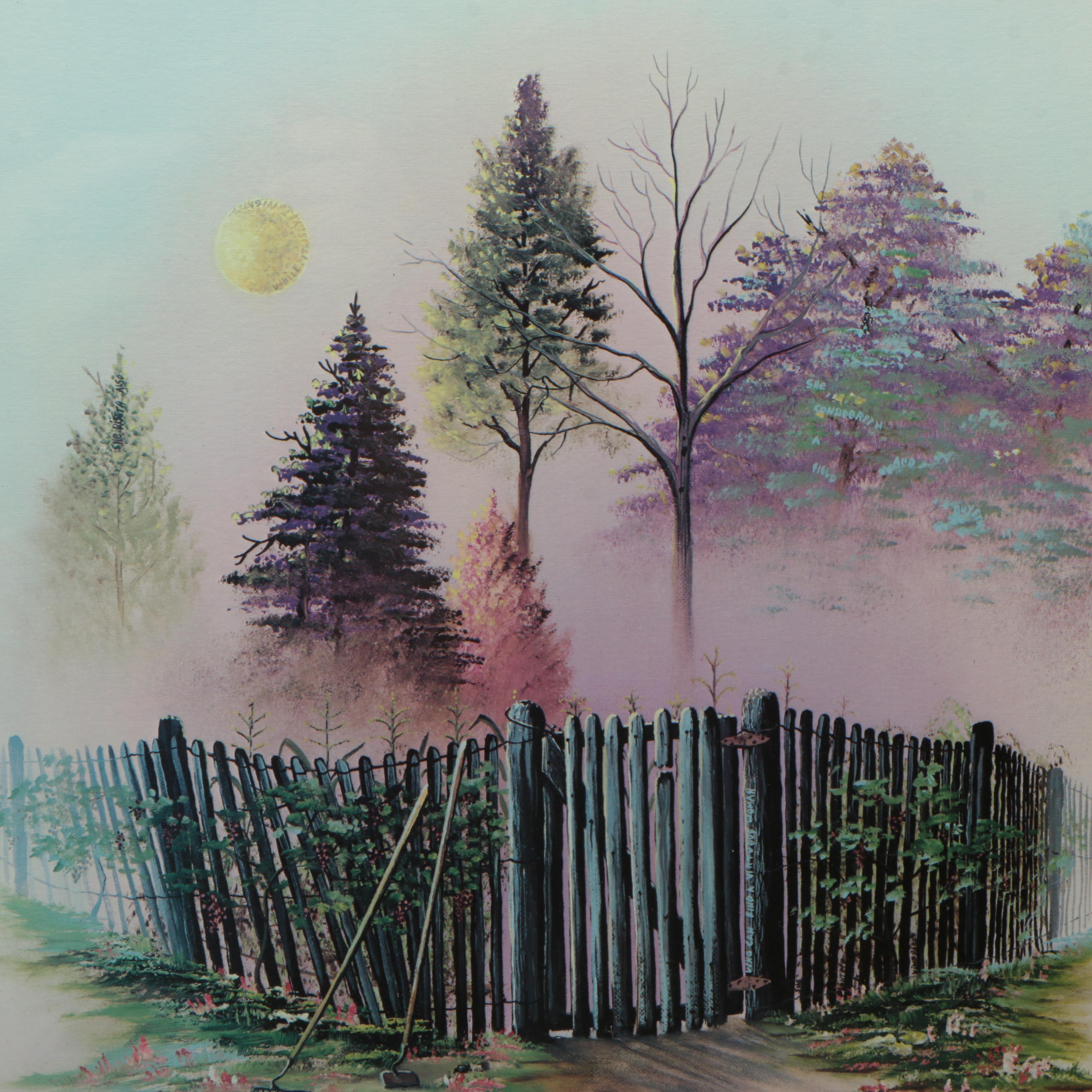 Ken Holland Limted Edition Offset Lithograph "Far Above Rubies"