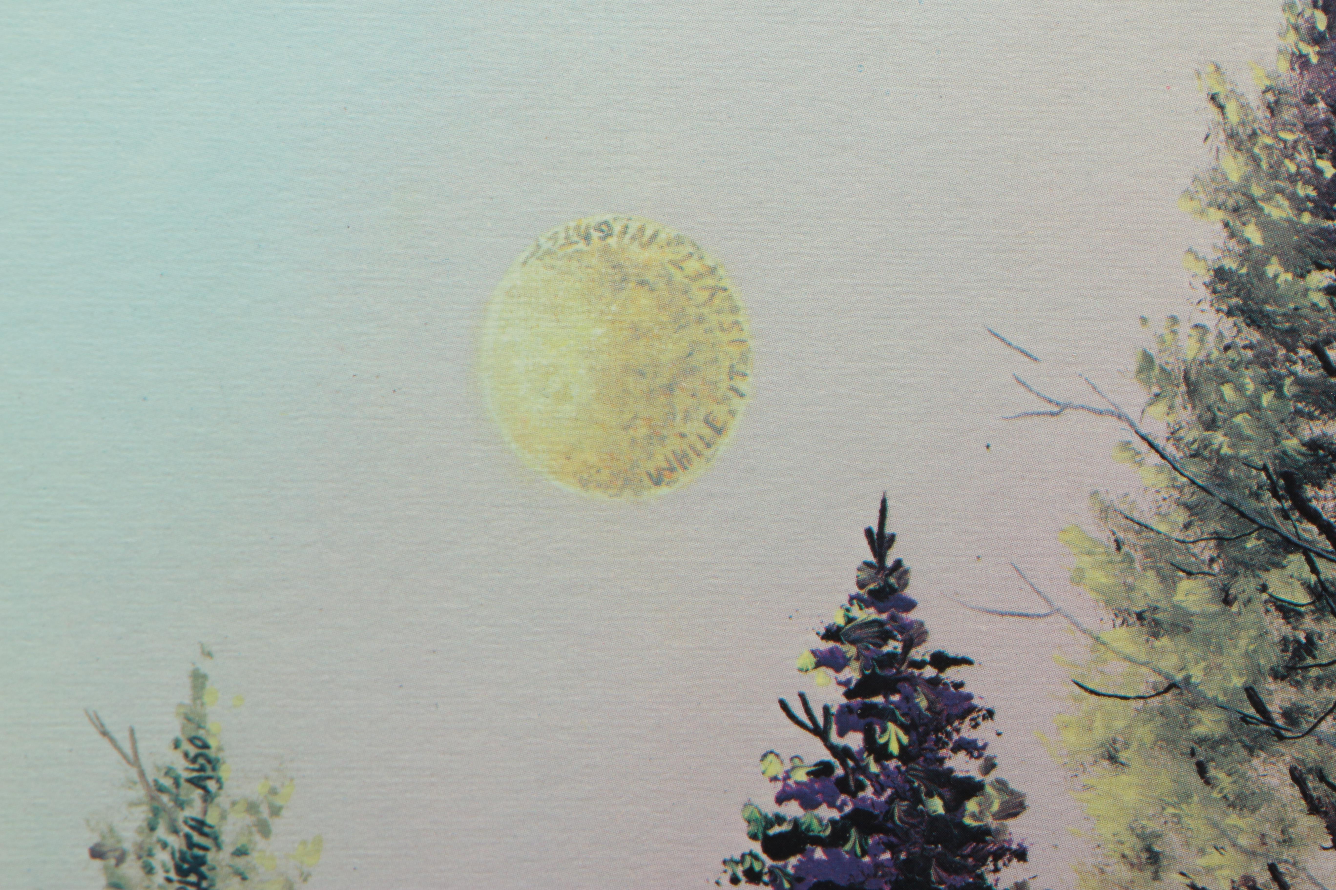 Ken Holland Limted Edition Offset Lithograph "Far Above Rubies"