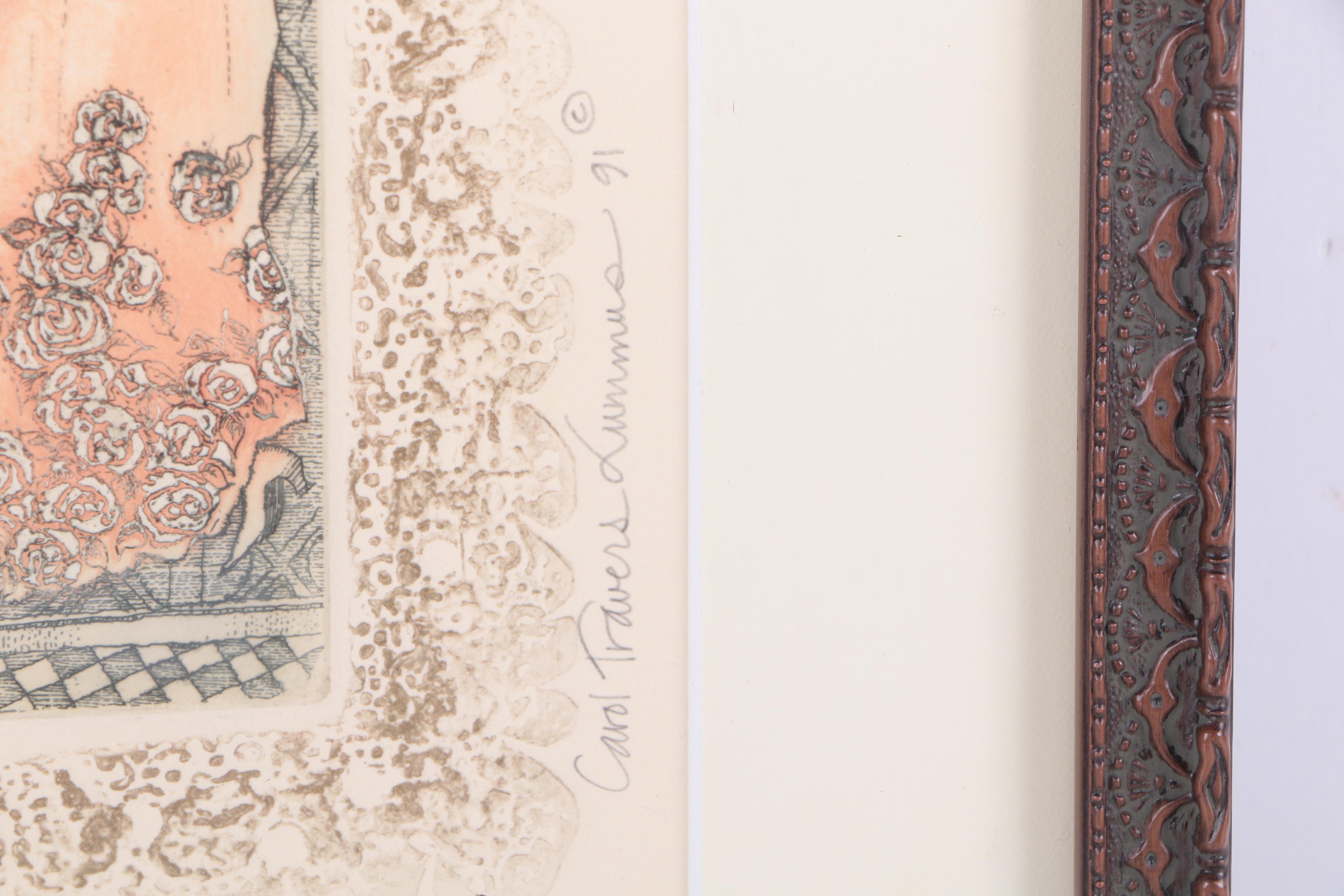 Carol Travers Lummus Limited Edition Etchings on Paper