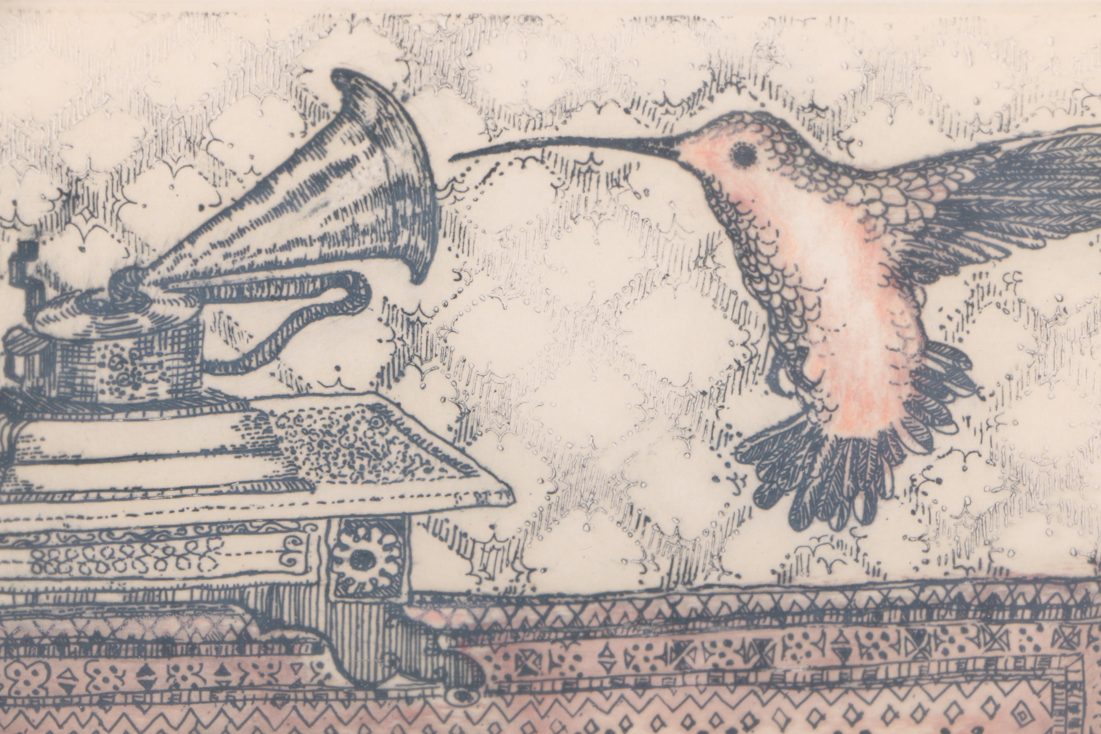 Carol Travers Lummus Limited Edition Etchings on Paper