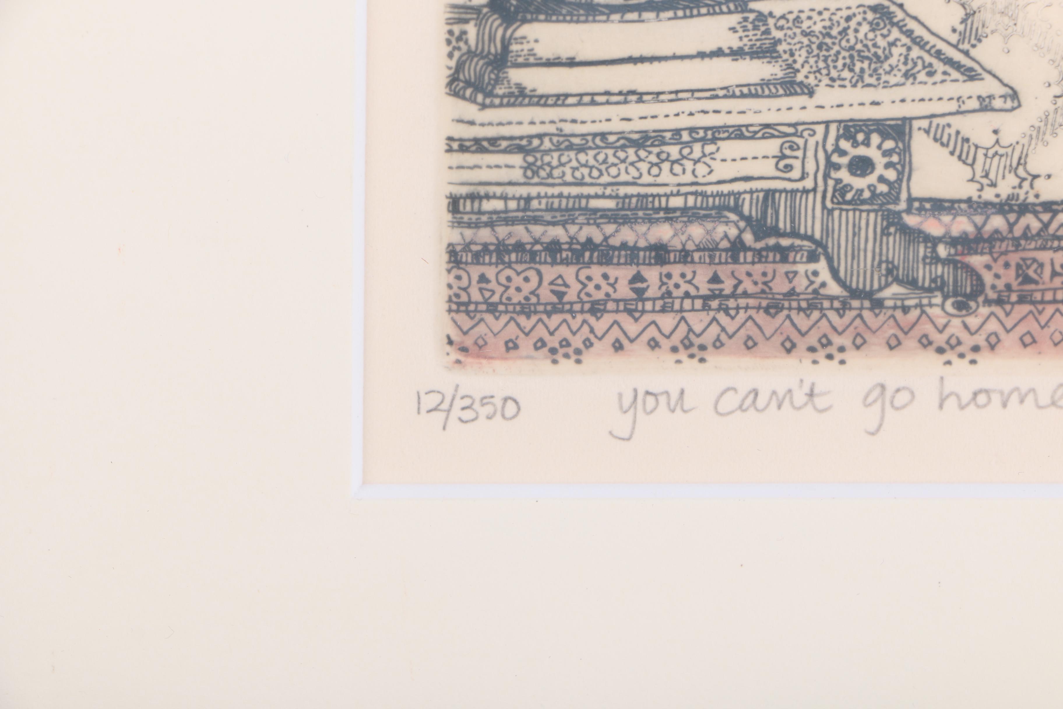 Carol Travers Lummus Limited Edition Etchings on Paper