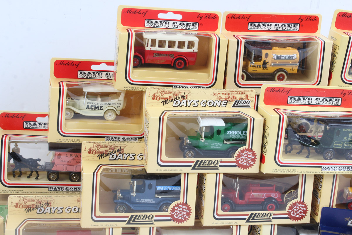 Vintage 1:64 Scale Die-Cast Vehicles Featuring Lledo and Fugi