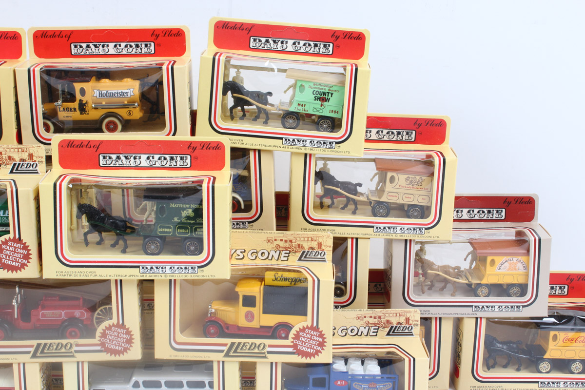 Vintage 1:64 Scale Die-Cast Vehicles Featuring Lledo and Fugi