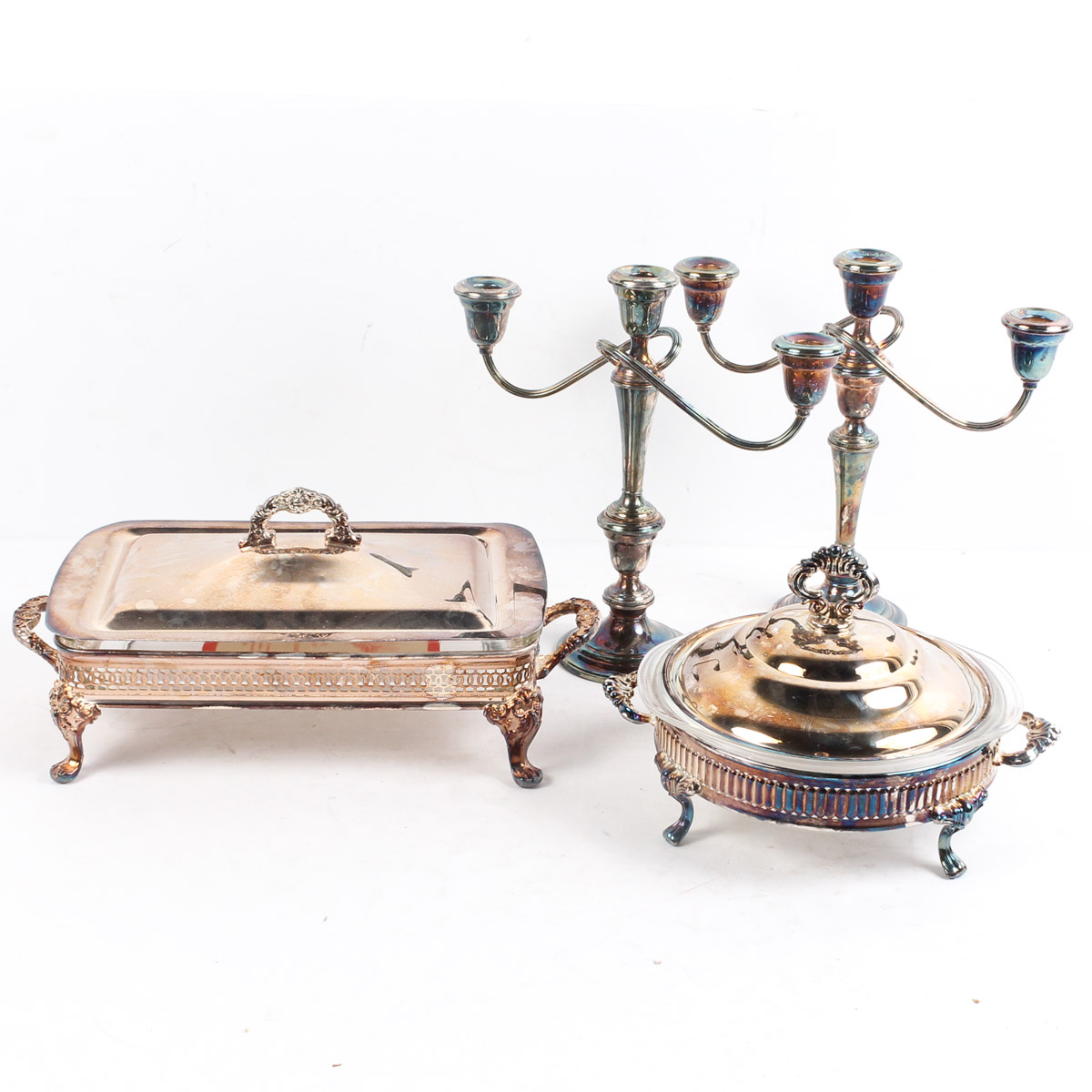 Silver Plate Decor and Tableware Including Gorham Mfg. Co.