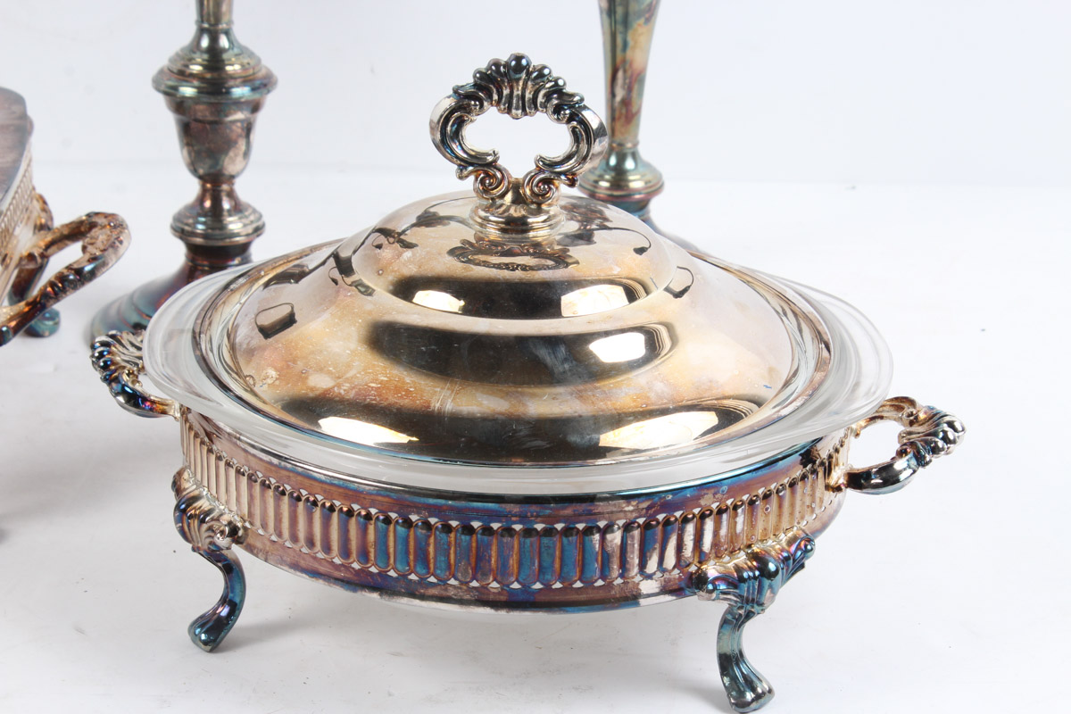 Silver Plate Decor and Tableware Including Gorham Mfg. Co.