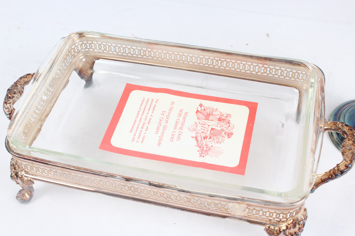 Silver Plate Decor and Tableware Including Gorham Mfg. Co.