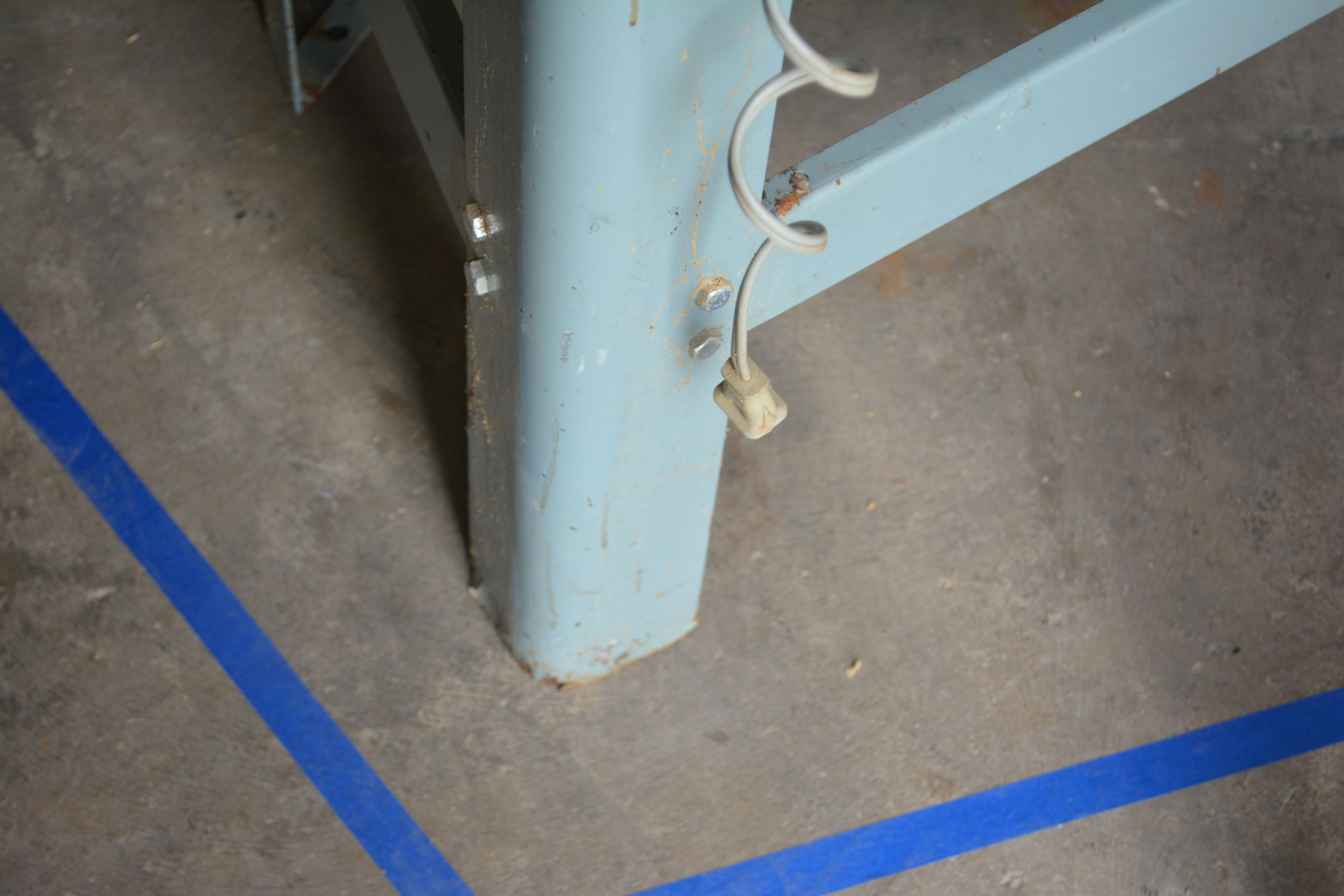 Vintage Delta Scroll Saw on Table