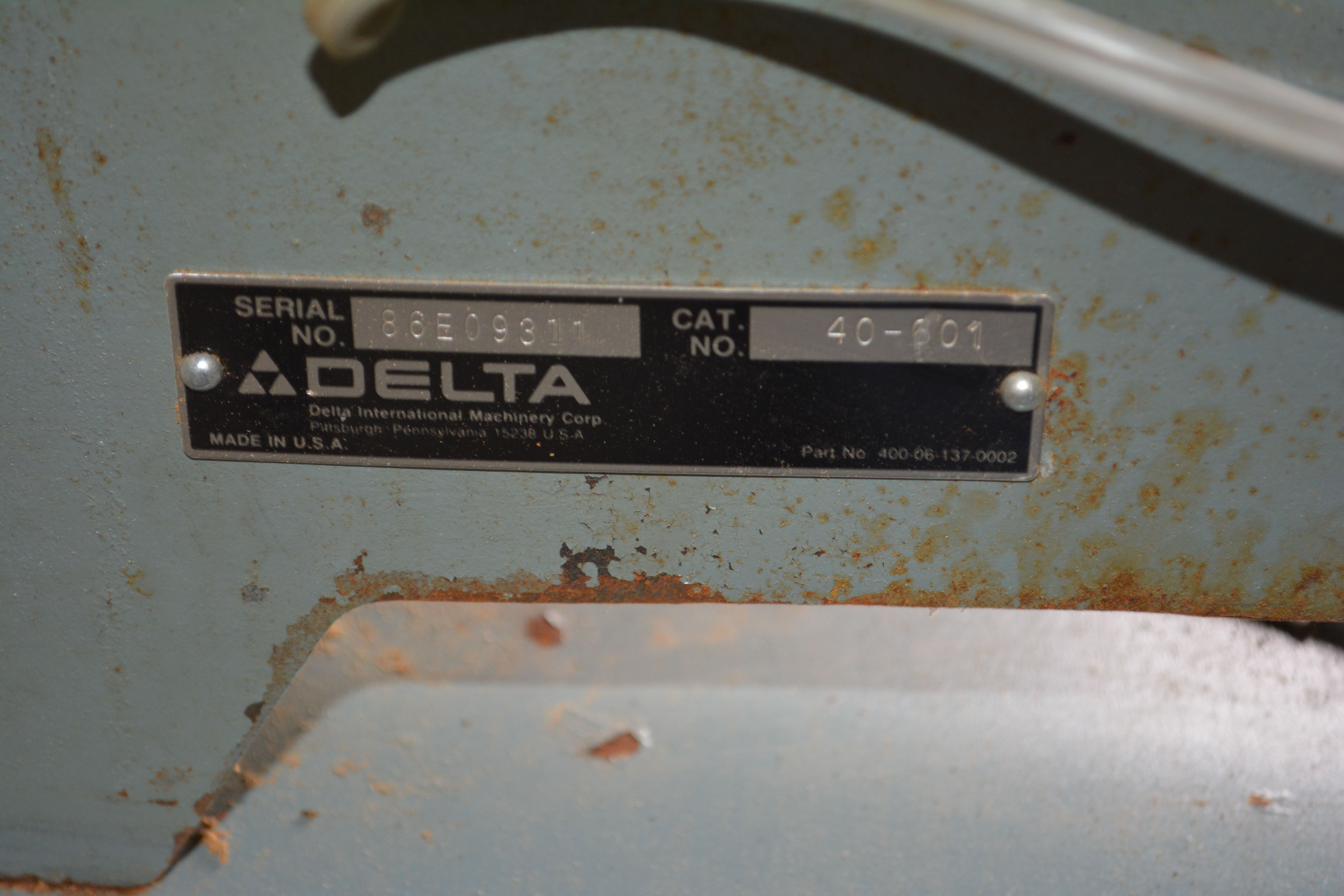 Vintage Delta Scroll Saw on Table