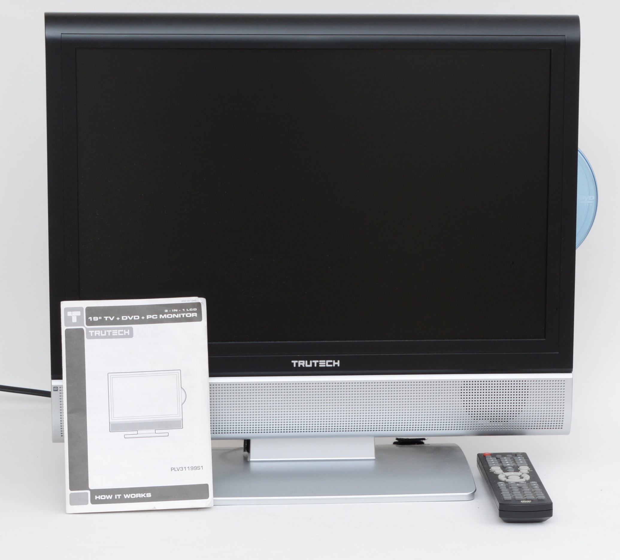 Turtech 19" 3-in-1 LCD Television