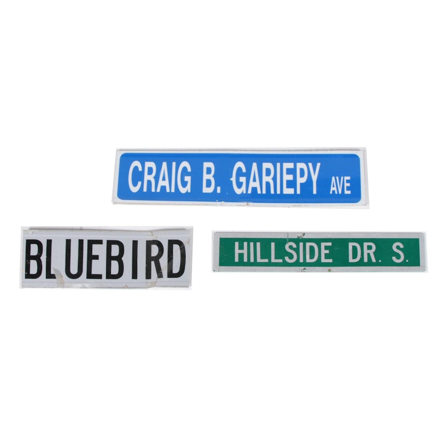 Collection of Street Signs