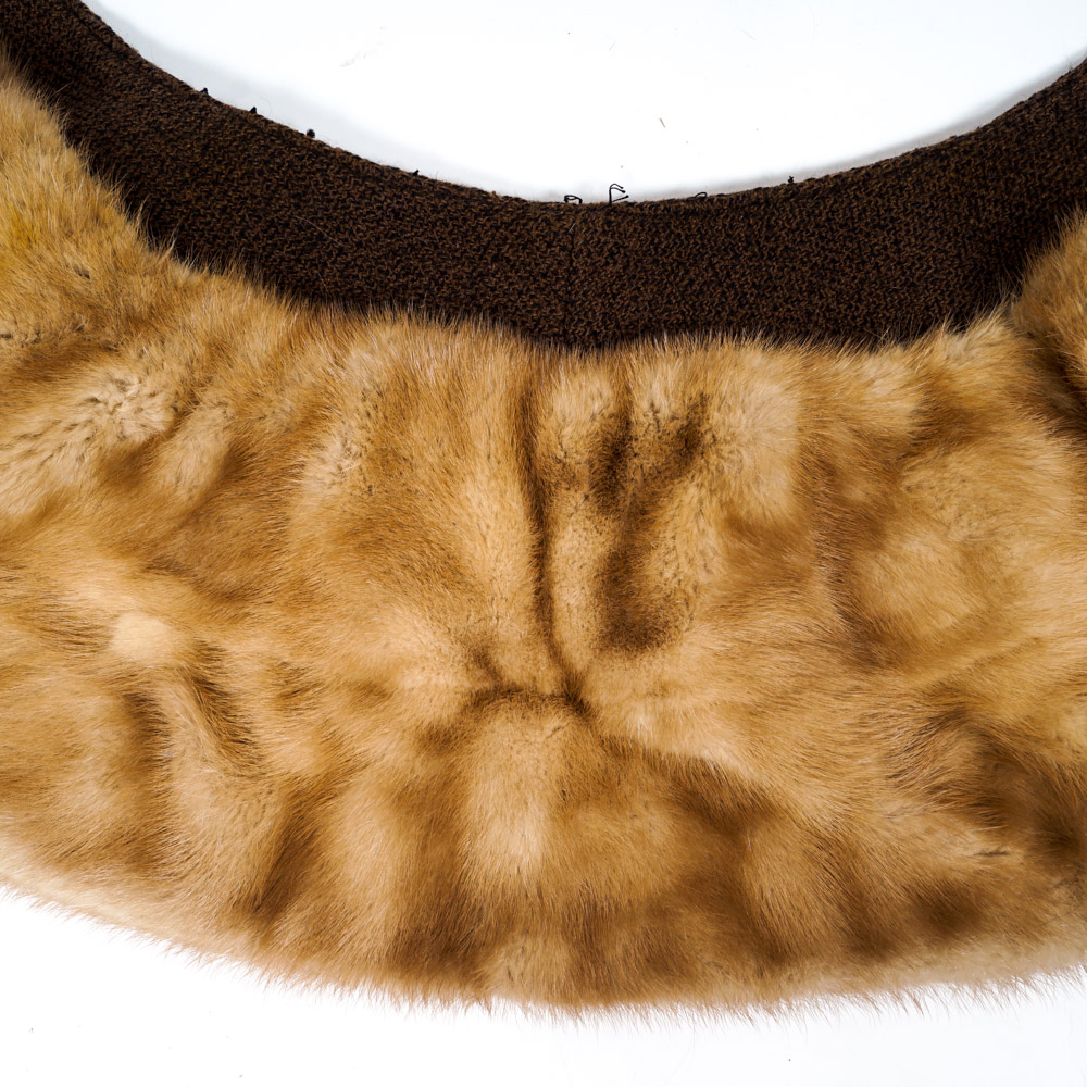 Vintage Mink Fur Wrap