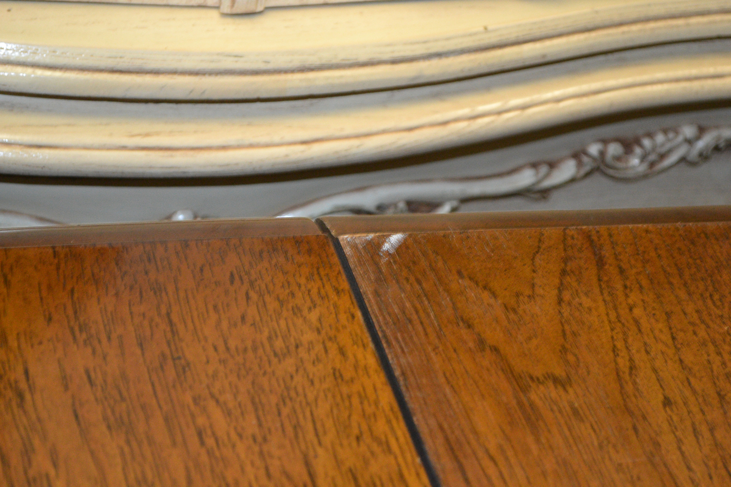 Louis XV Style Dining Table with Extension Leaves