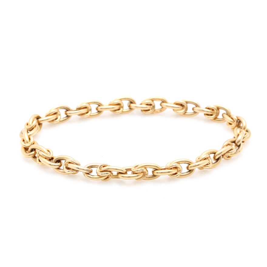 18K Yellow Gold Scrap Chain