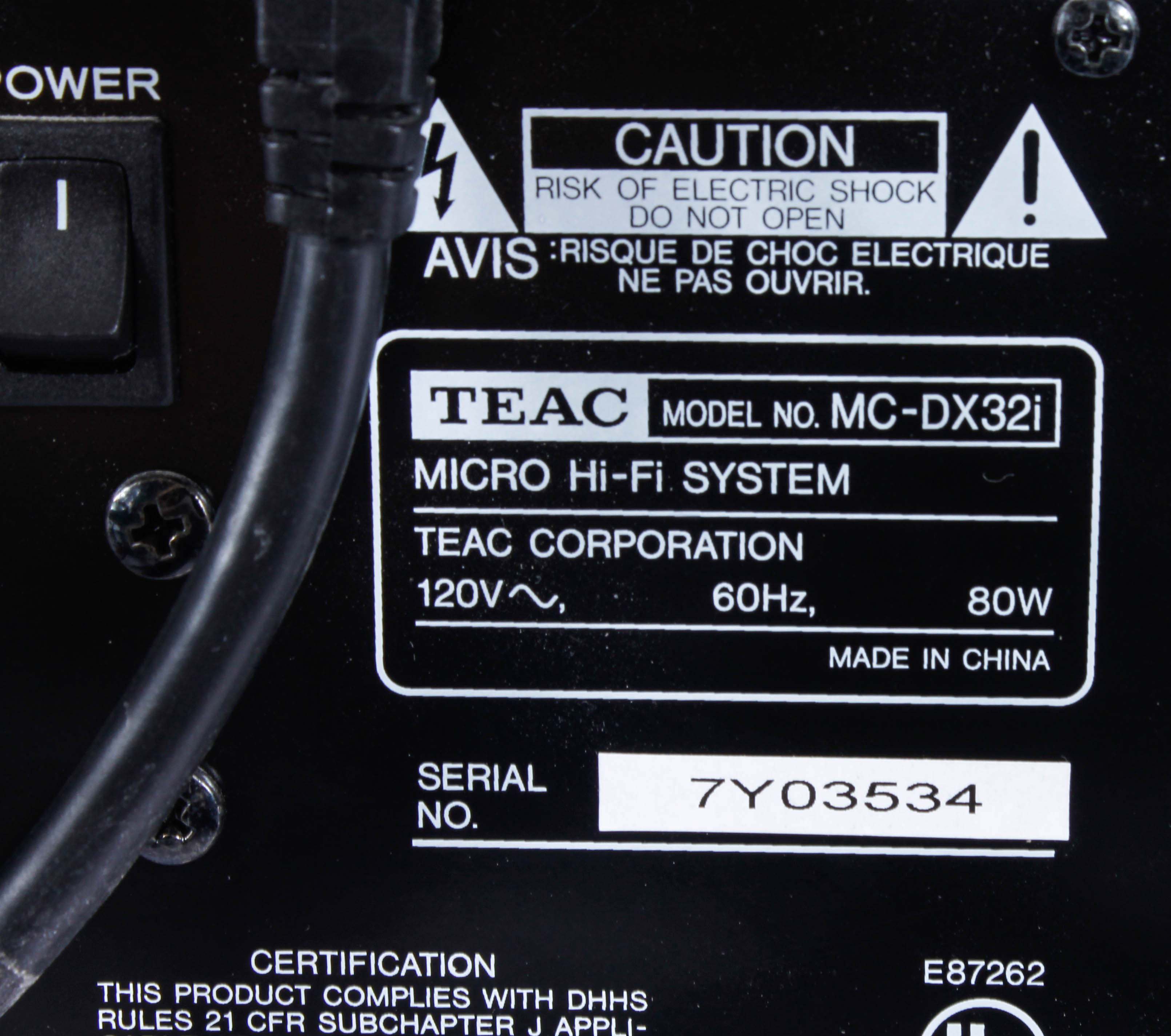 Teac Micro Hi-Fi System