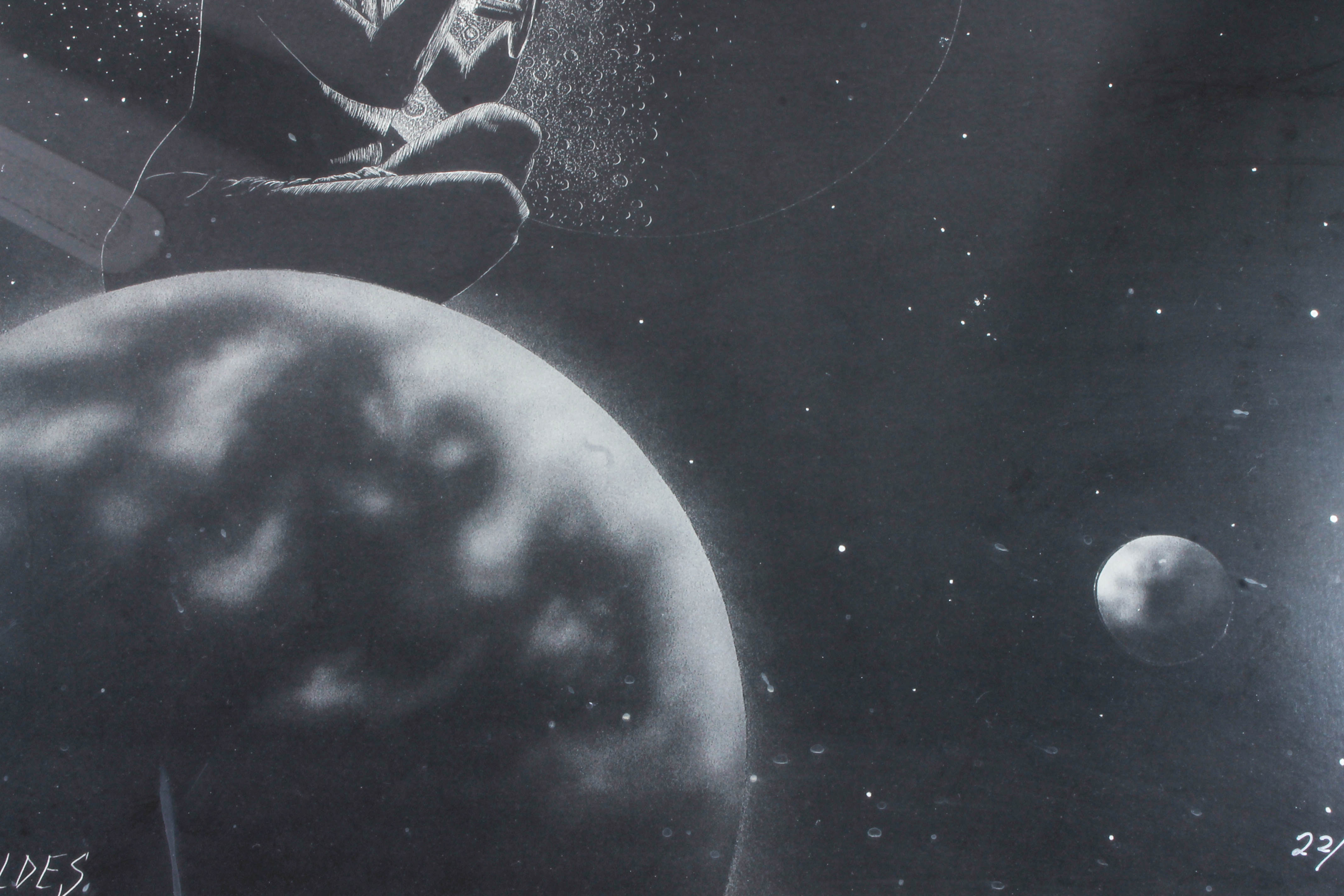 D.L. Valdes Limited Edition Print with Native American Fantasy Theme