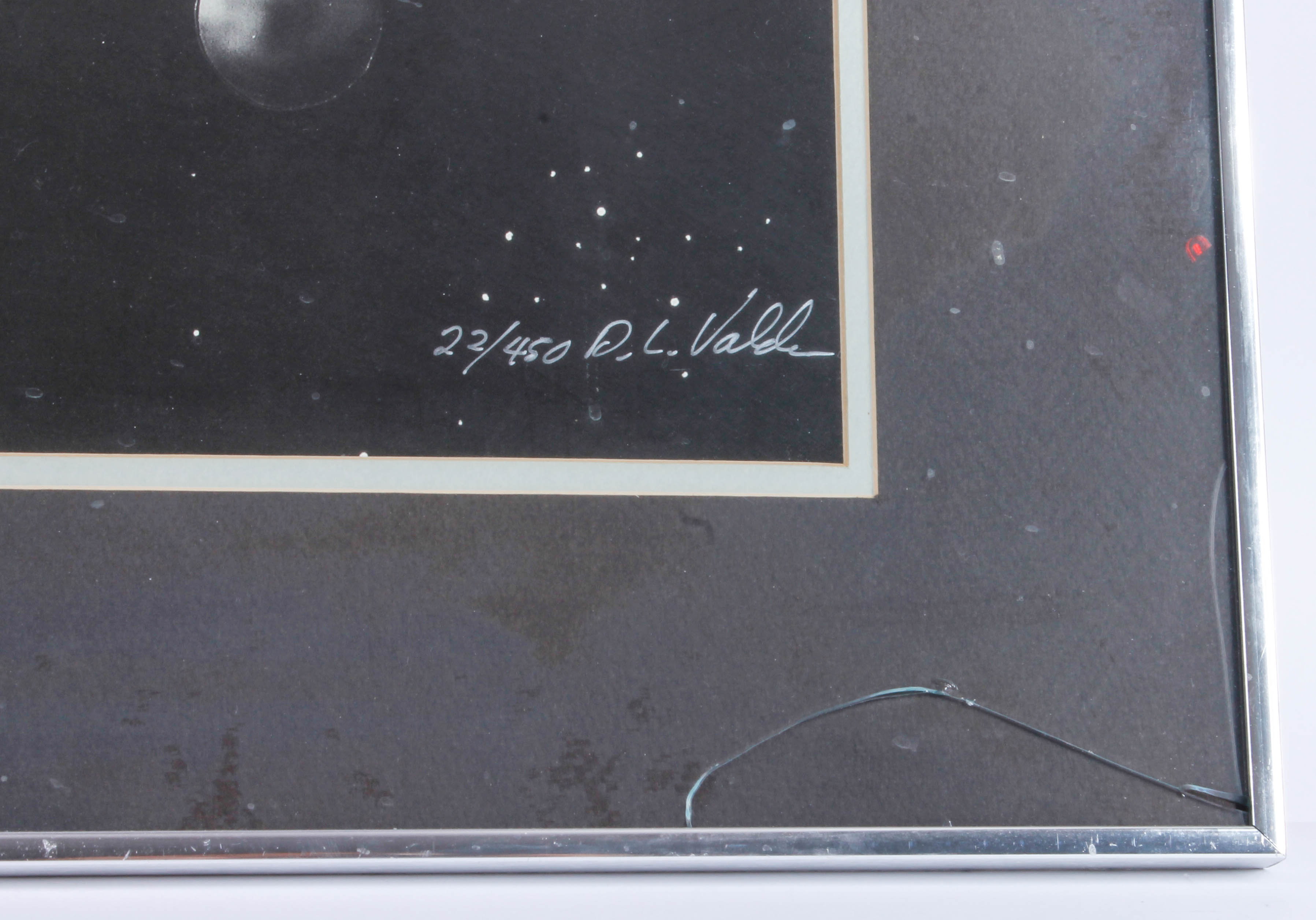 D.L. Valdes Limited Edition Print with Native American Fantasy Theme