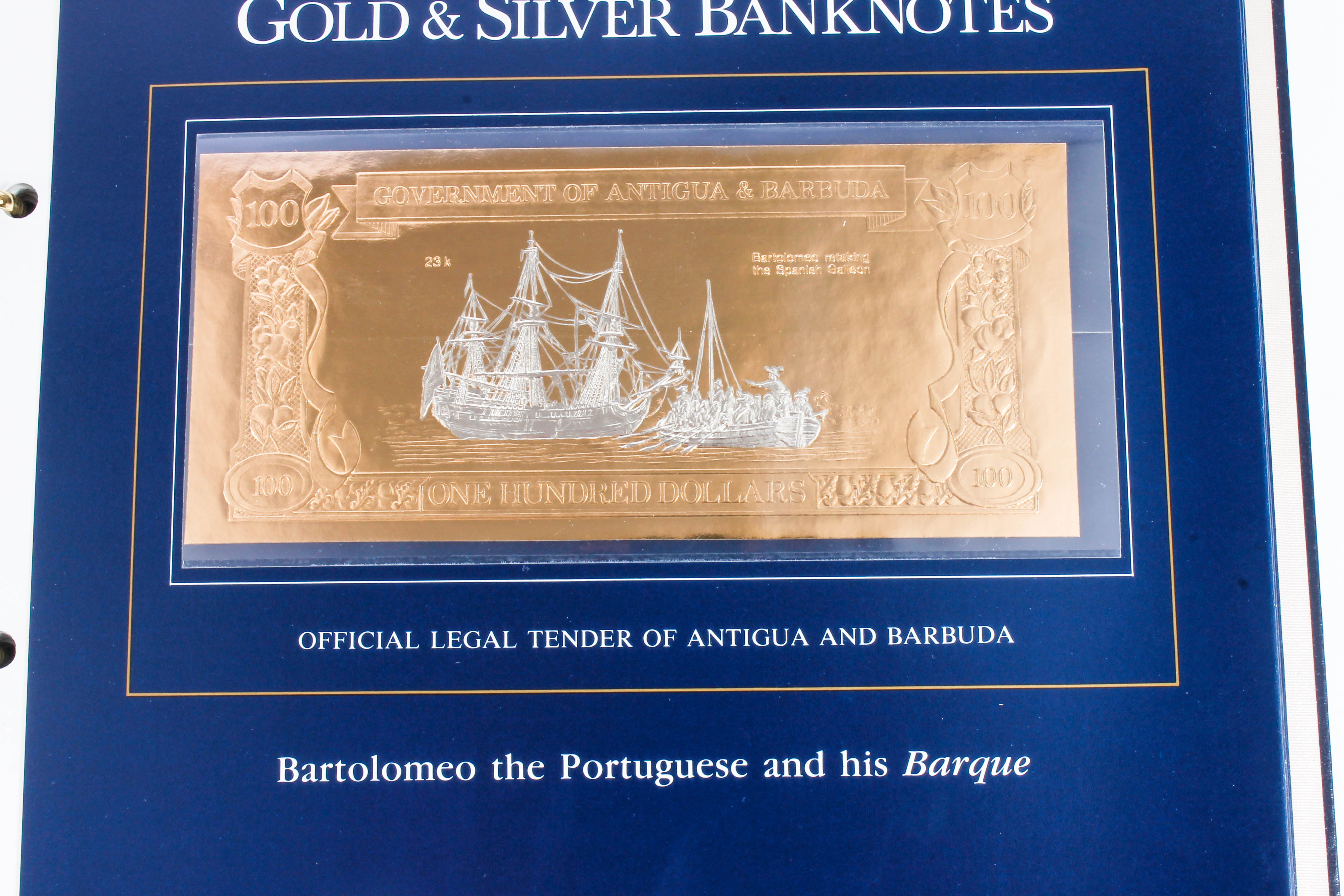 Gold and Silver Banknote Collection