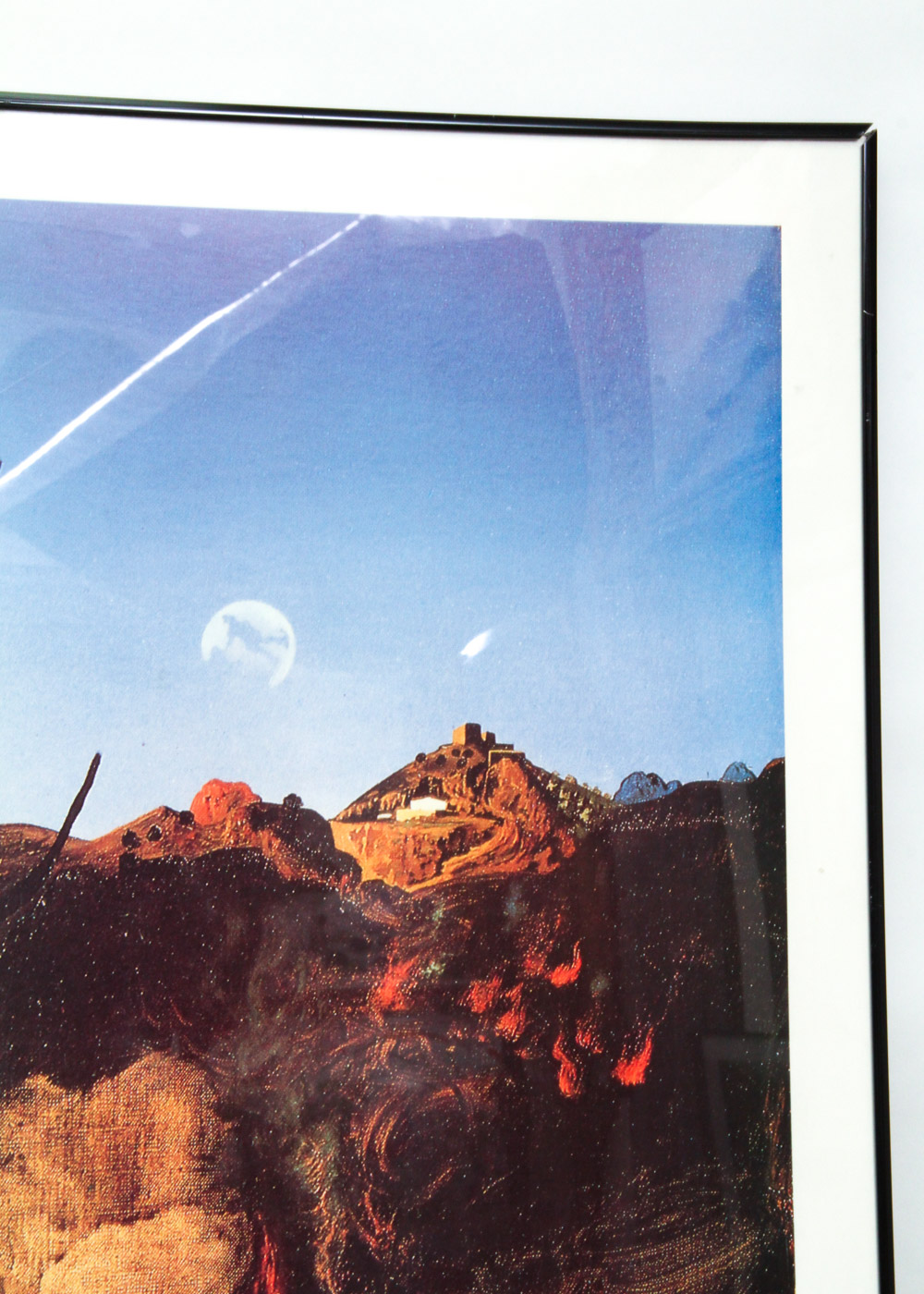 Offset Lithograph Poster After "Swans Reflecting Elephants" by Salvador Dali