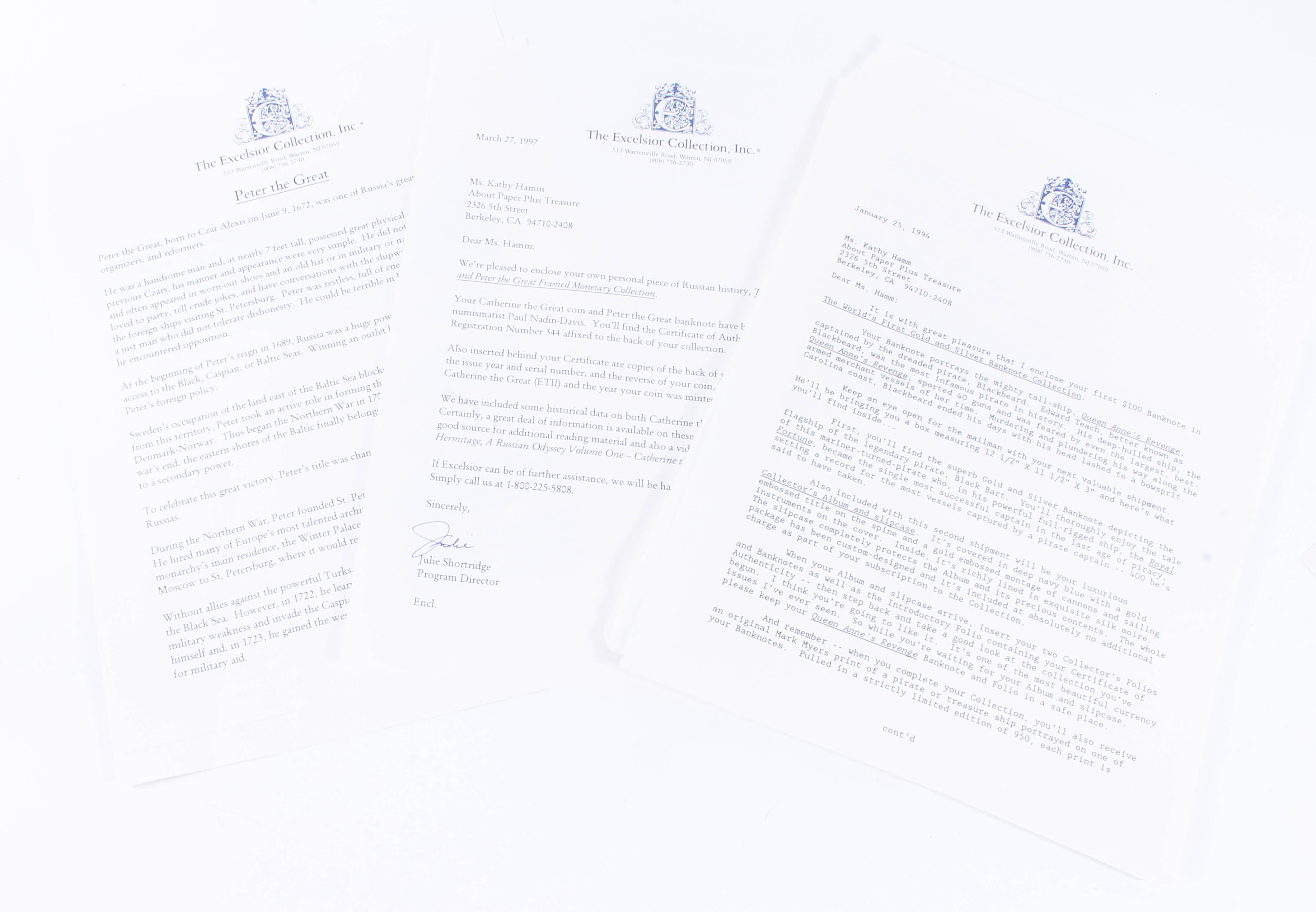 Gold and Silver Banknote Collection