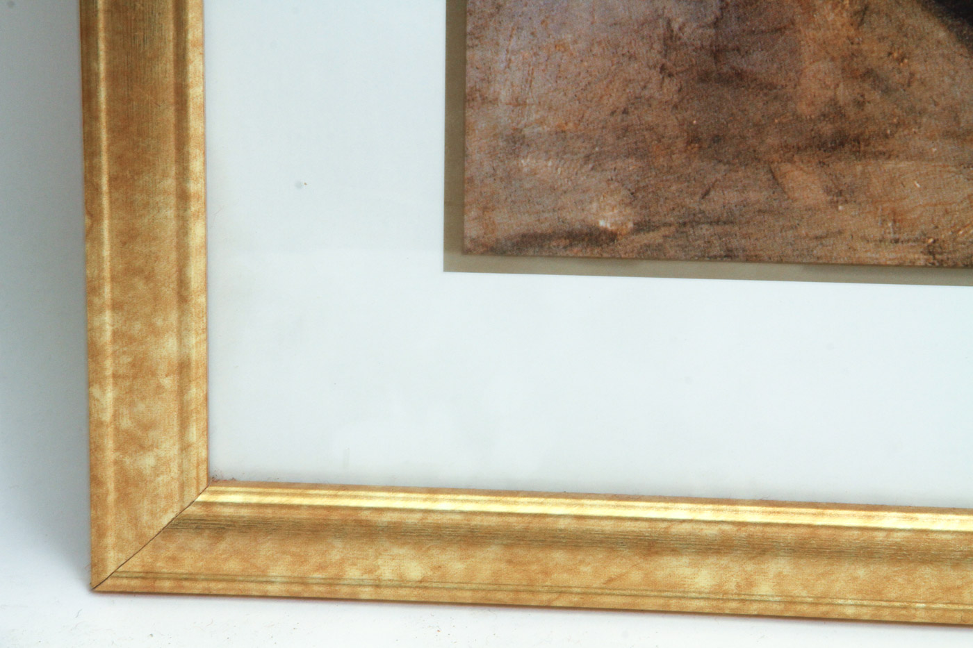 Framed Offset Lithograph Art Poster After Pablo Picasso's "Blue Nude"