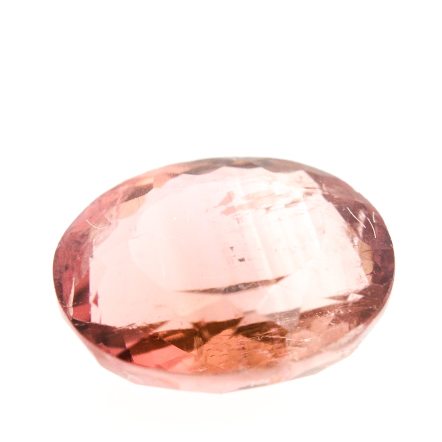 Loose 2.99 Carat Pink Tourmaline Gemstone