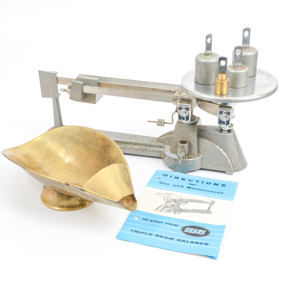 Vintage Ohaus Triple Beam Balance