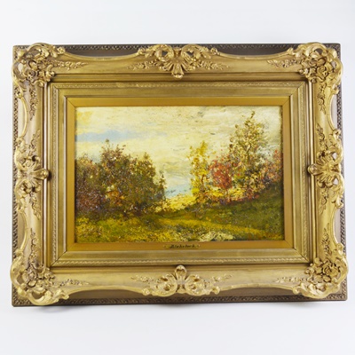Ralph Albert Blakelock Original Landscape Oil Painting