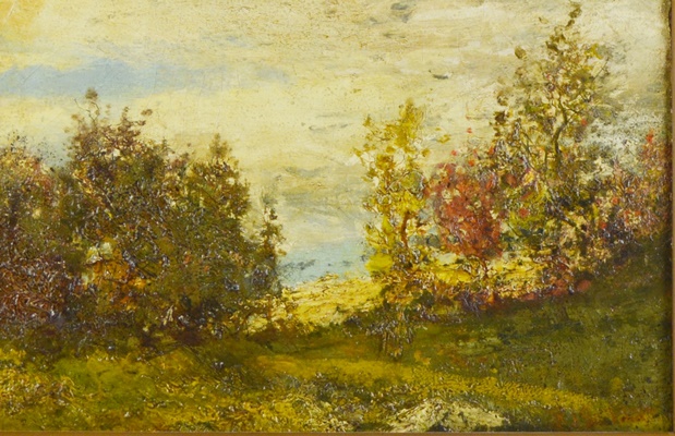 Ralph Albert Blakelock Original Landscape Oil Painting