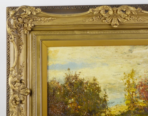 Ralph Albert Blakelock Original Landscape Oil Painting