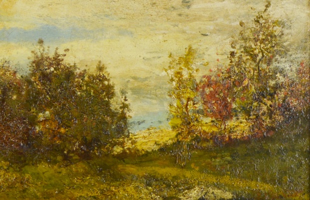 Ralph Albert Blakelock Original Landscape Oil Painting