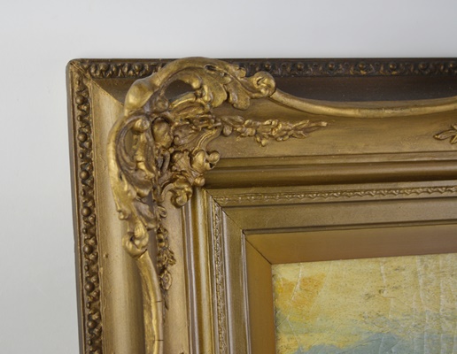 Ralph Albert Blakelock Original Landscape Oil Painting