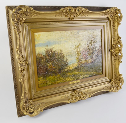 Ralph Albert Blakelock Original Landscape Oil Painting