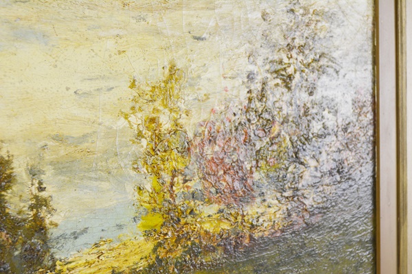 Ralph Albert Blakelock Original Landscape Oil Painting