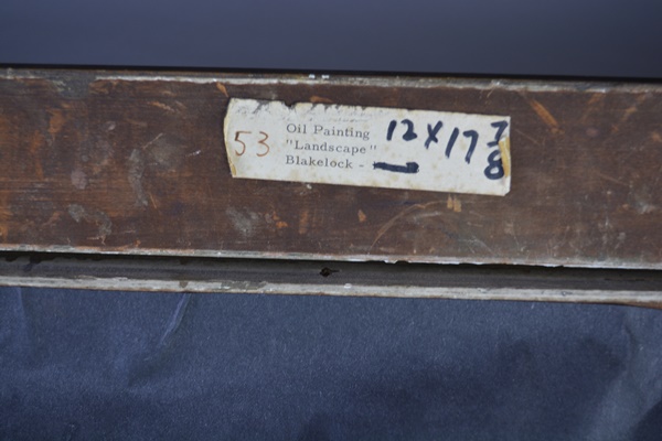 Ralph Albert Blakelock Original Landscape Oil Painting