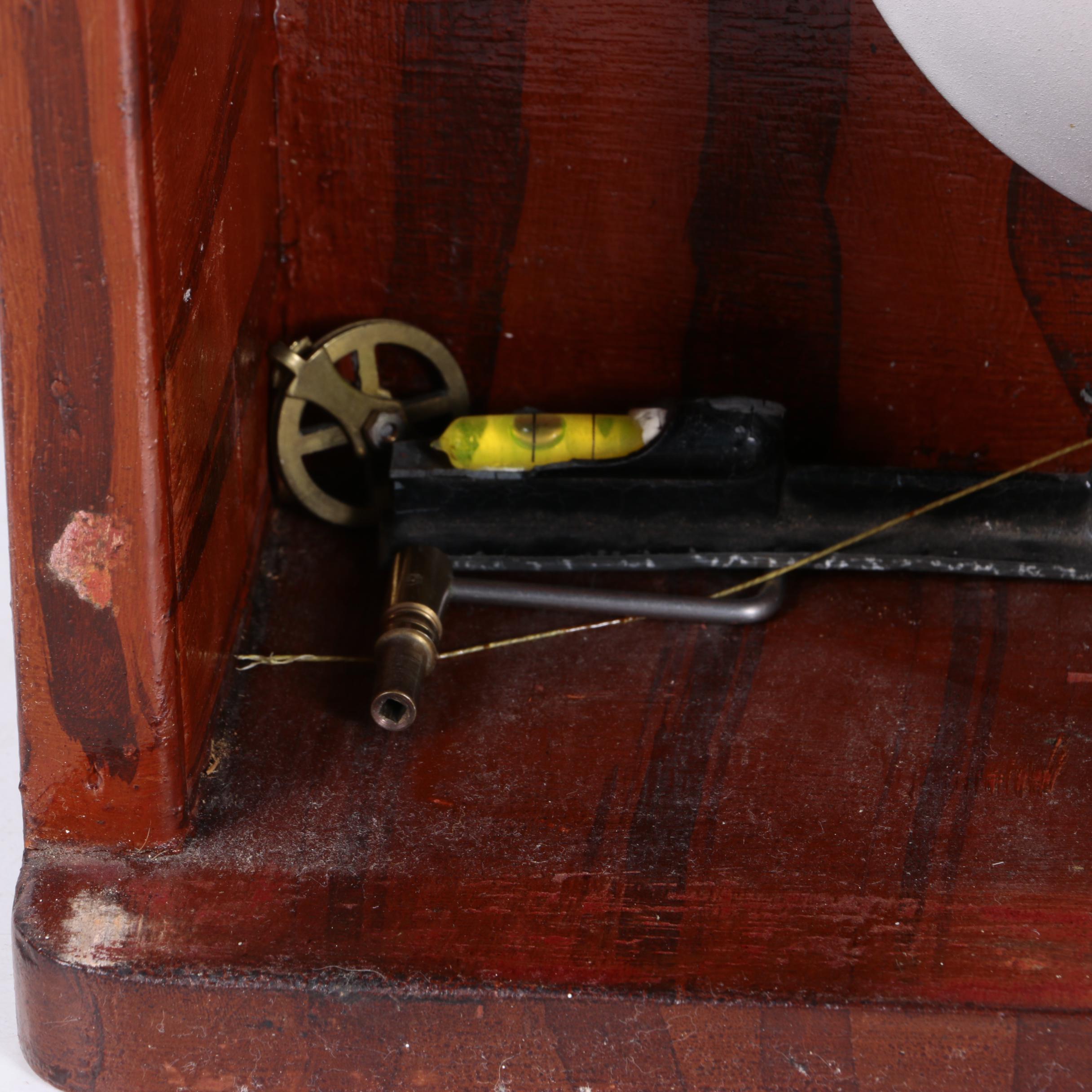 Zebra Wood Wall Clock