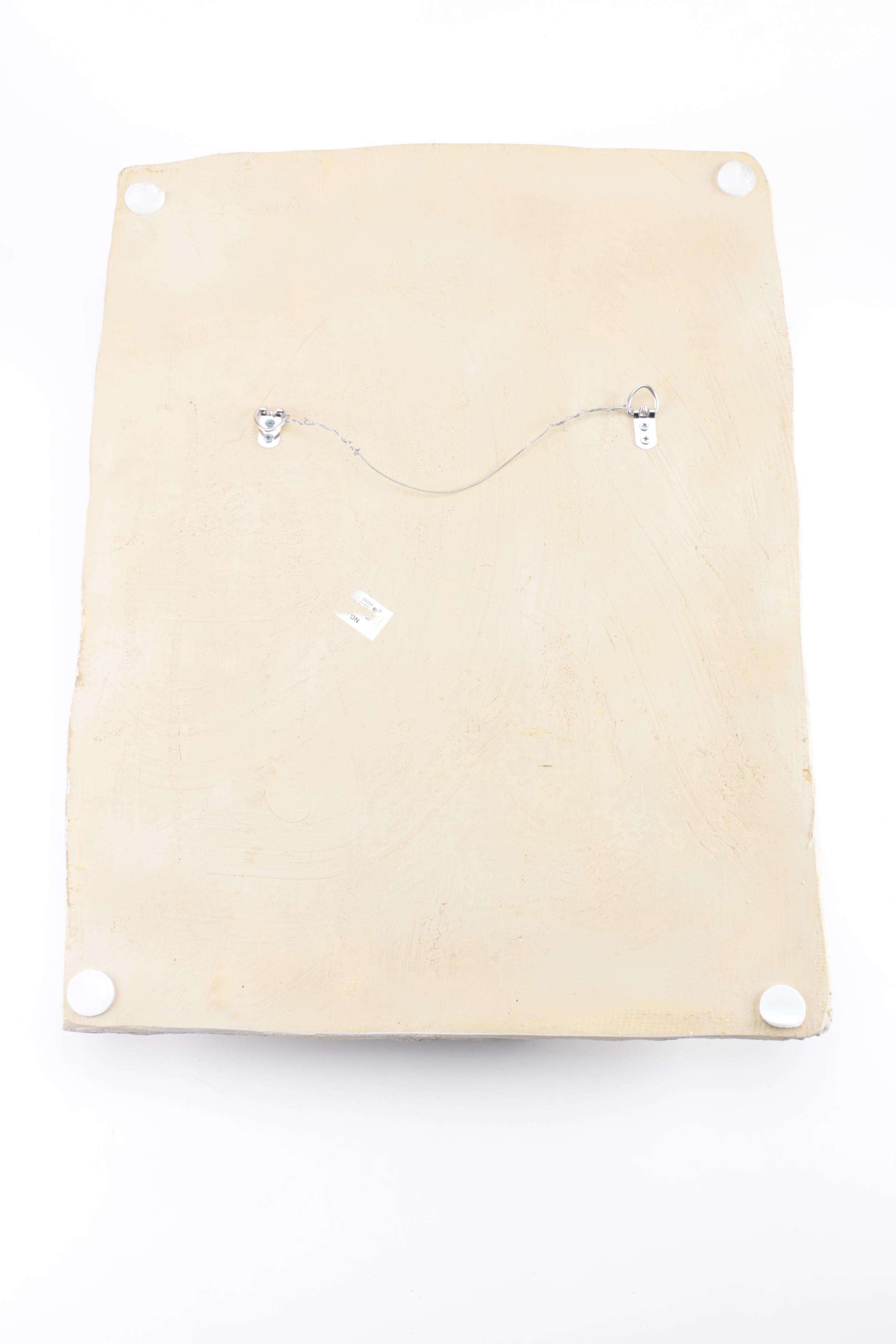 Plaster Cast of a Mans Torso Wall Decor