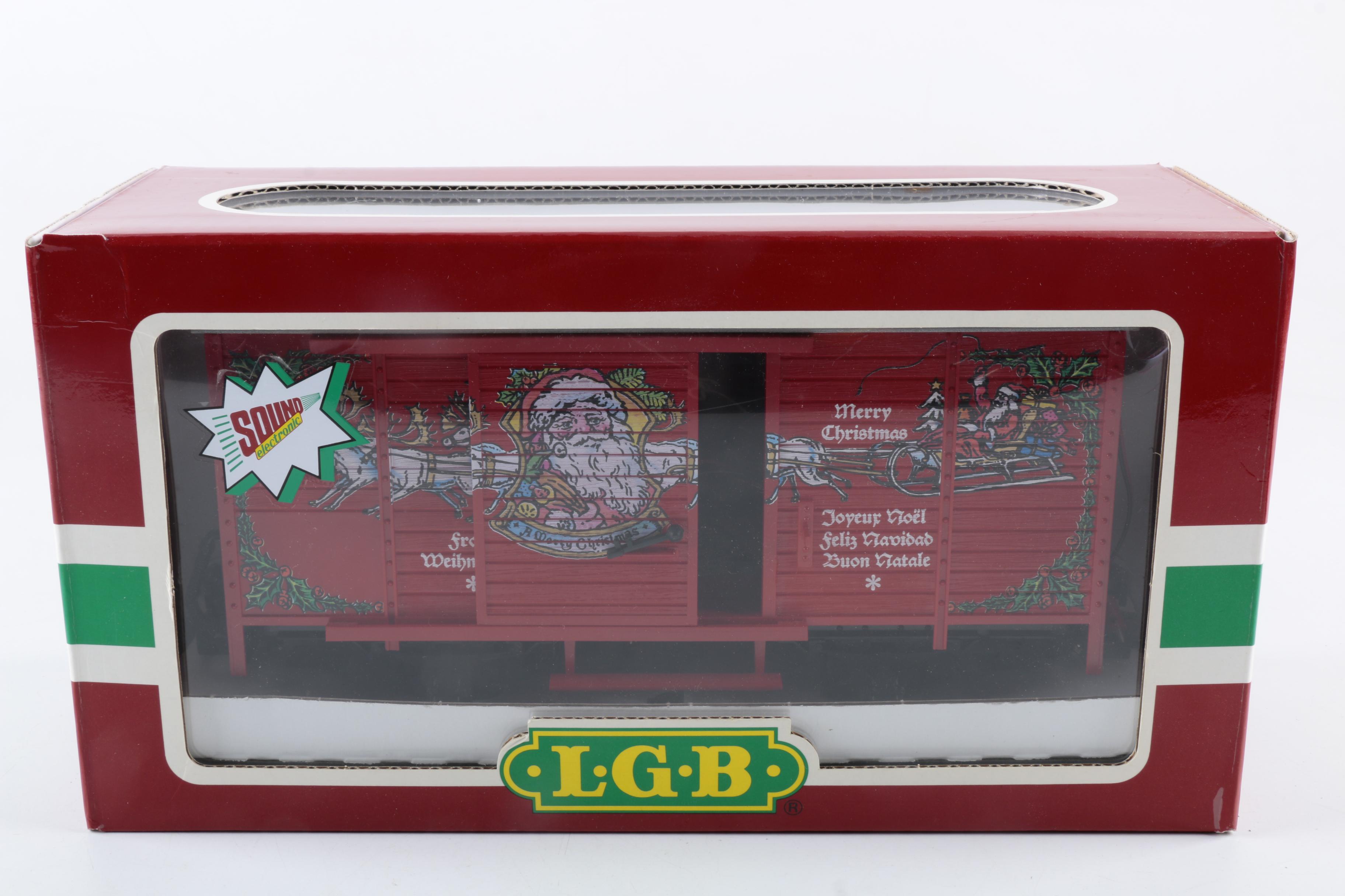 LGB Christmas Train Car