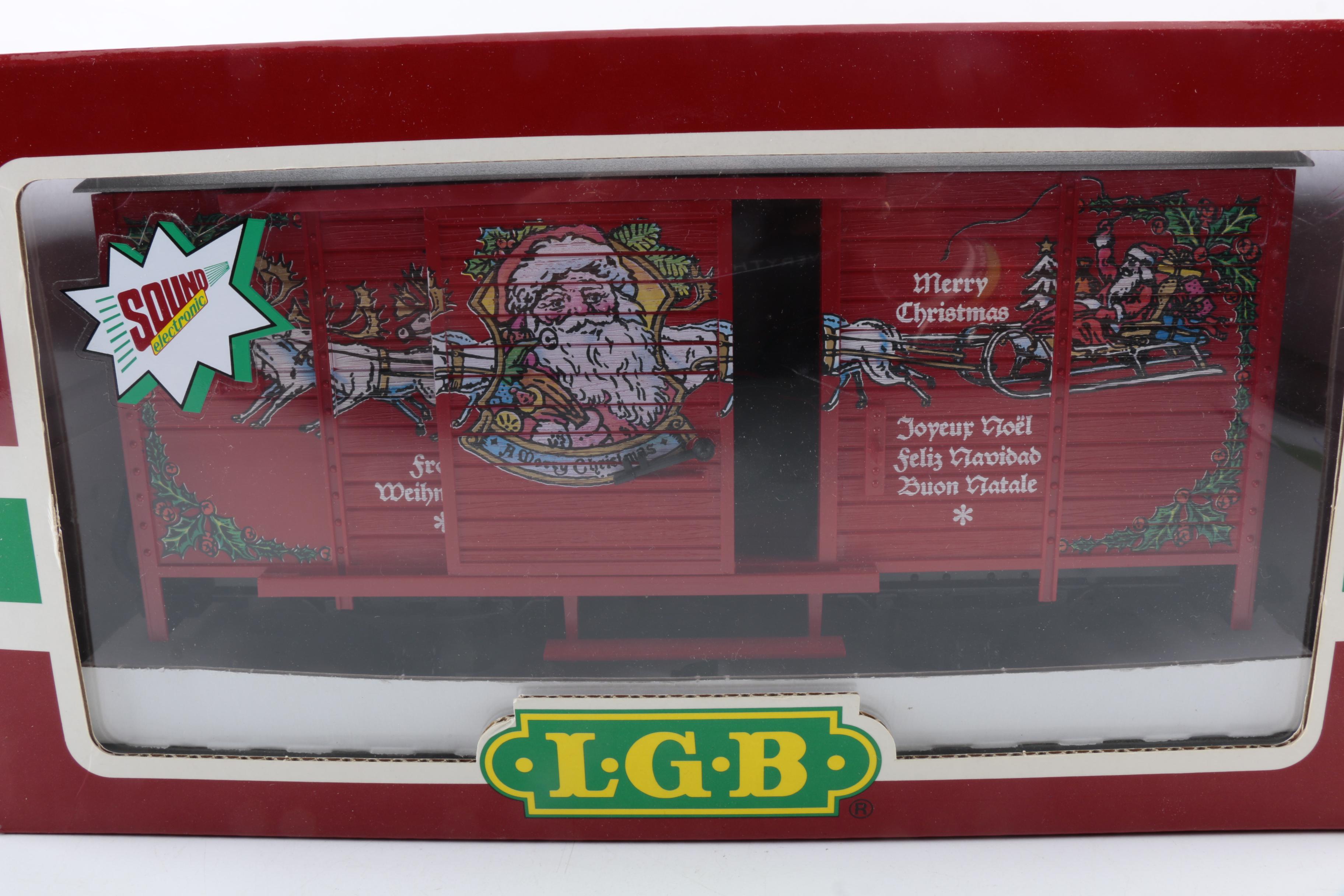 LGB Christmas Train Car