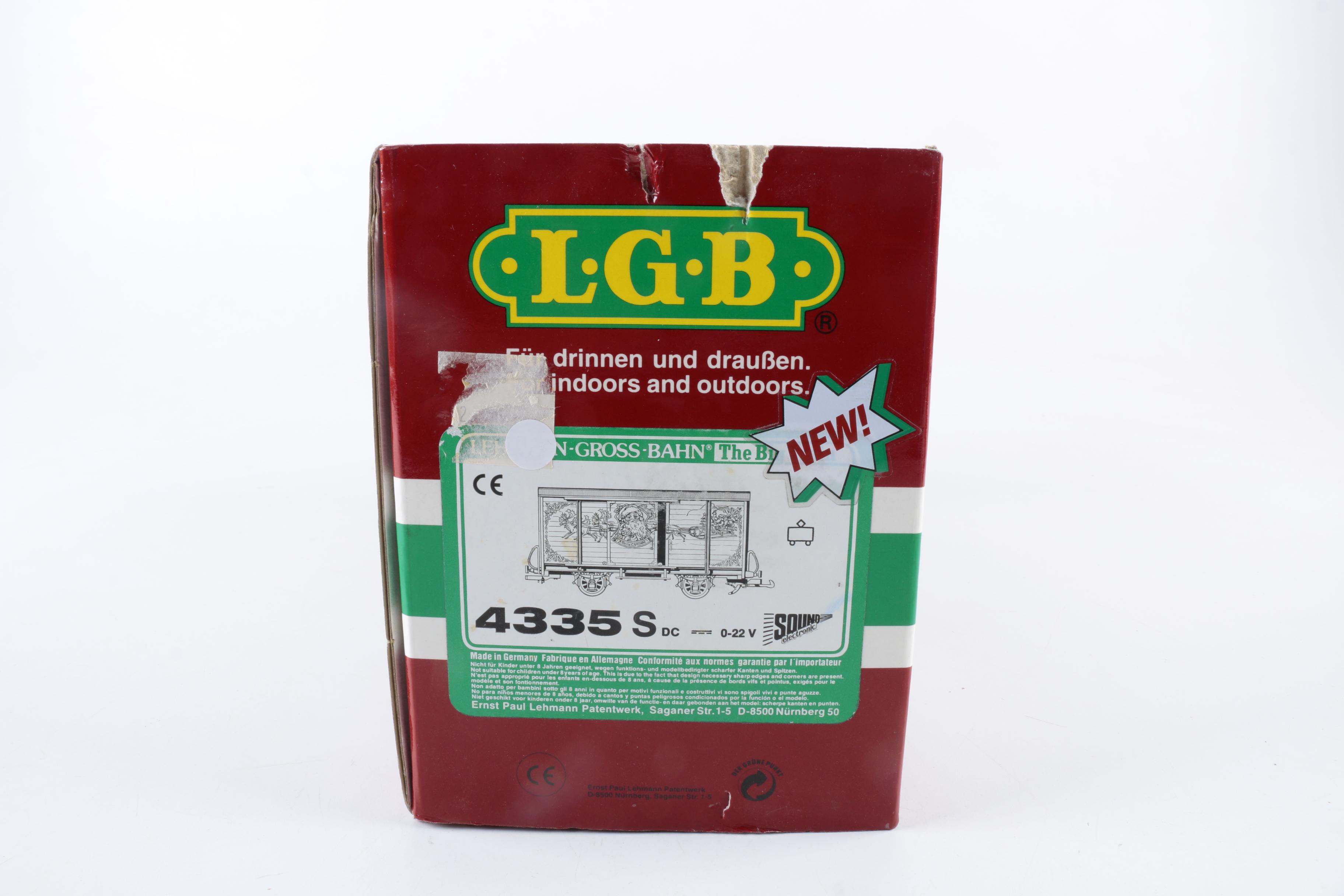 LGB Christmas Train Car