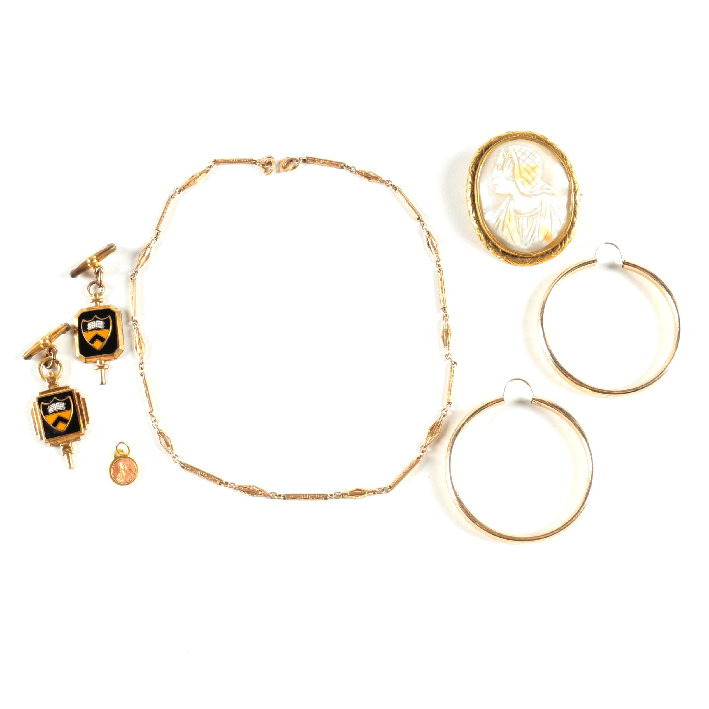 Gold Tone Vintage Jewelry