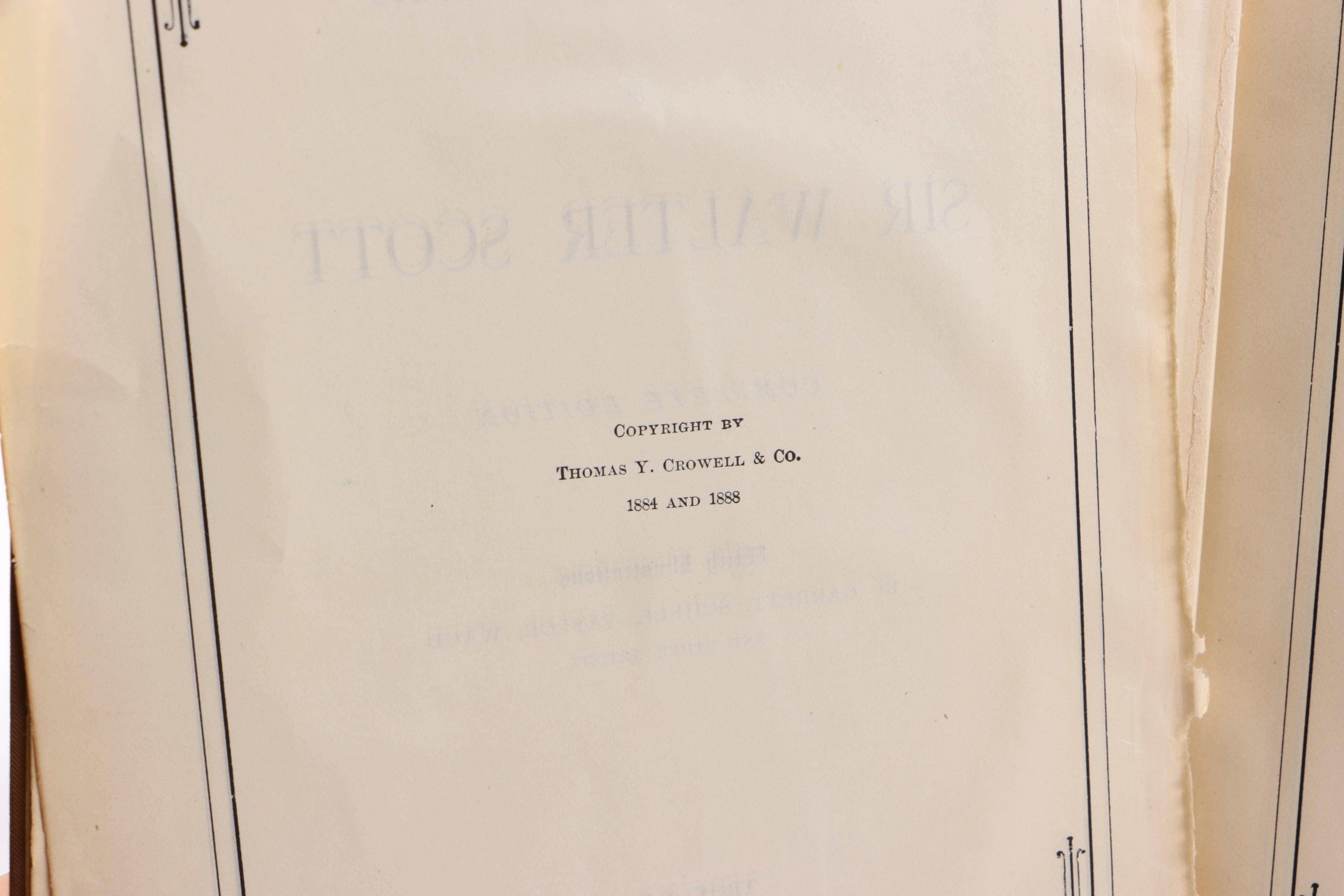 Assorted Antique Poetry Books