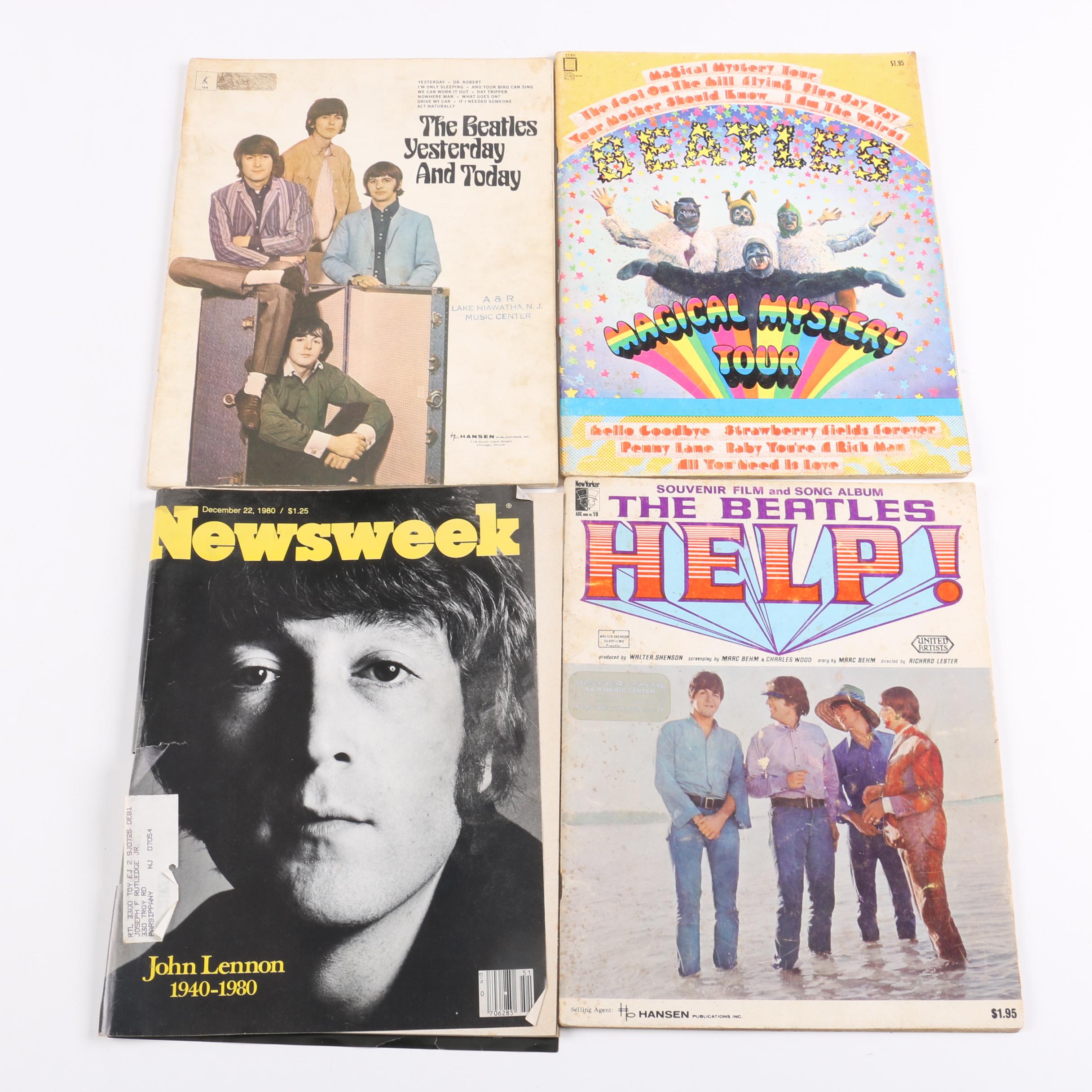 Beatles Songbooks and Magazines