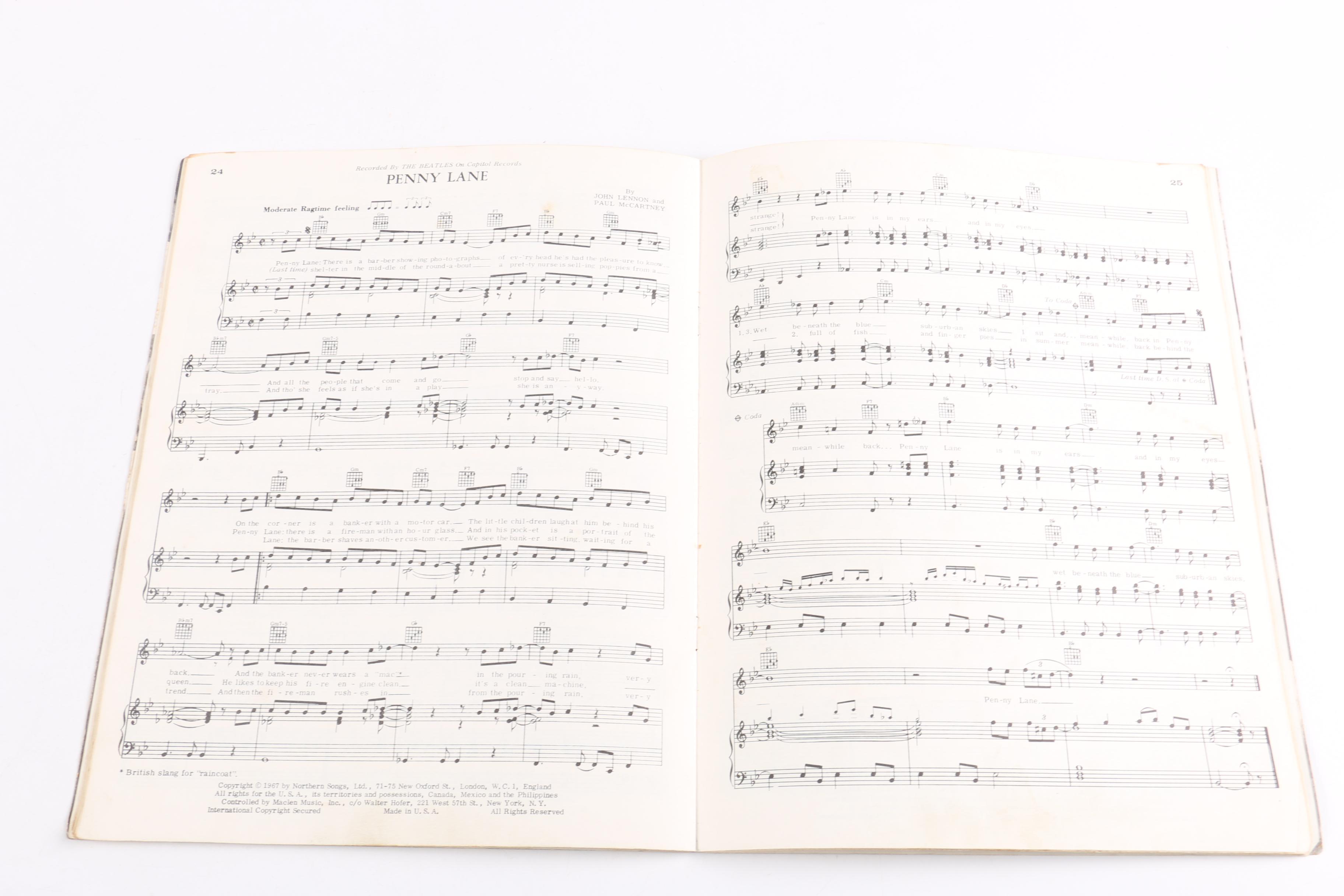 Beatles Songbooks and Magazines