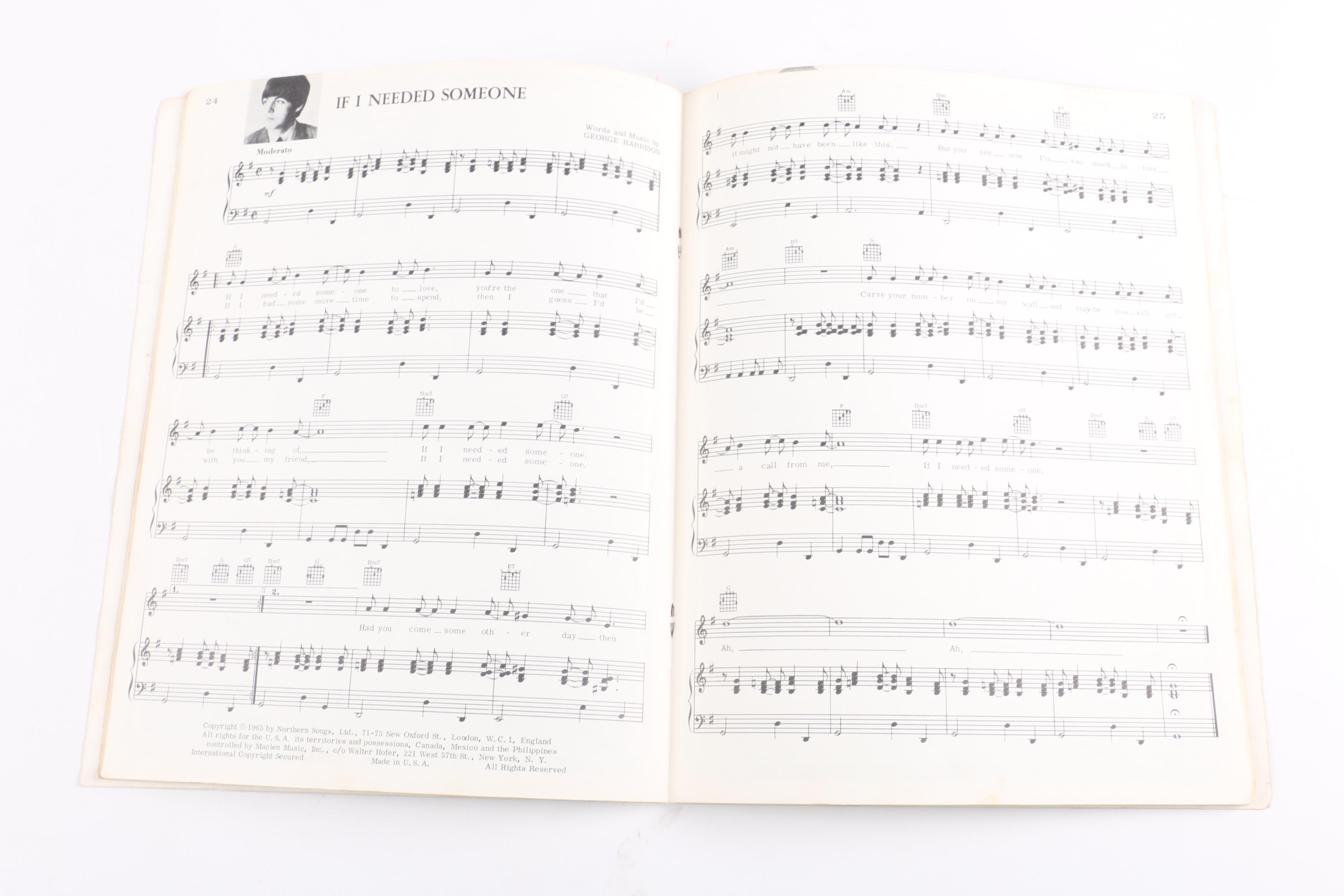 Beatles Songbooks and Magazines