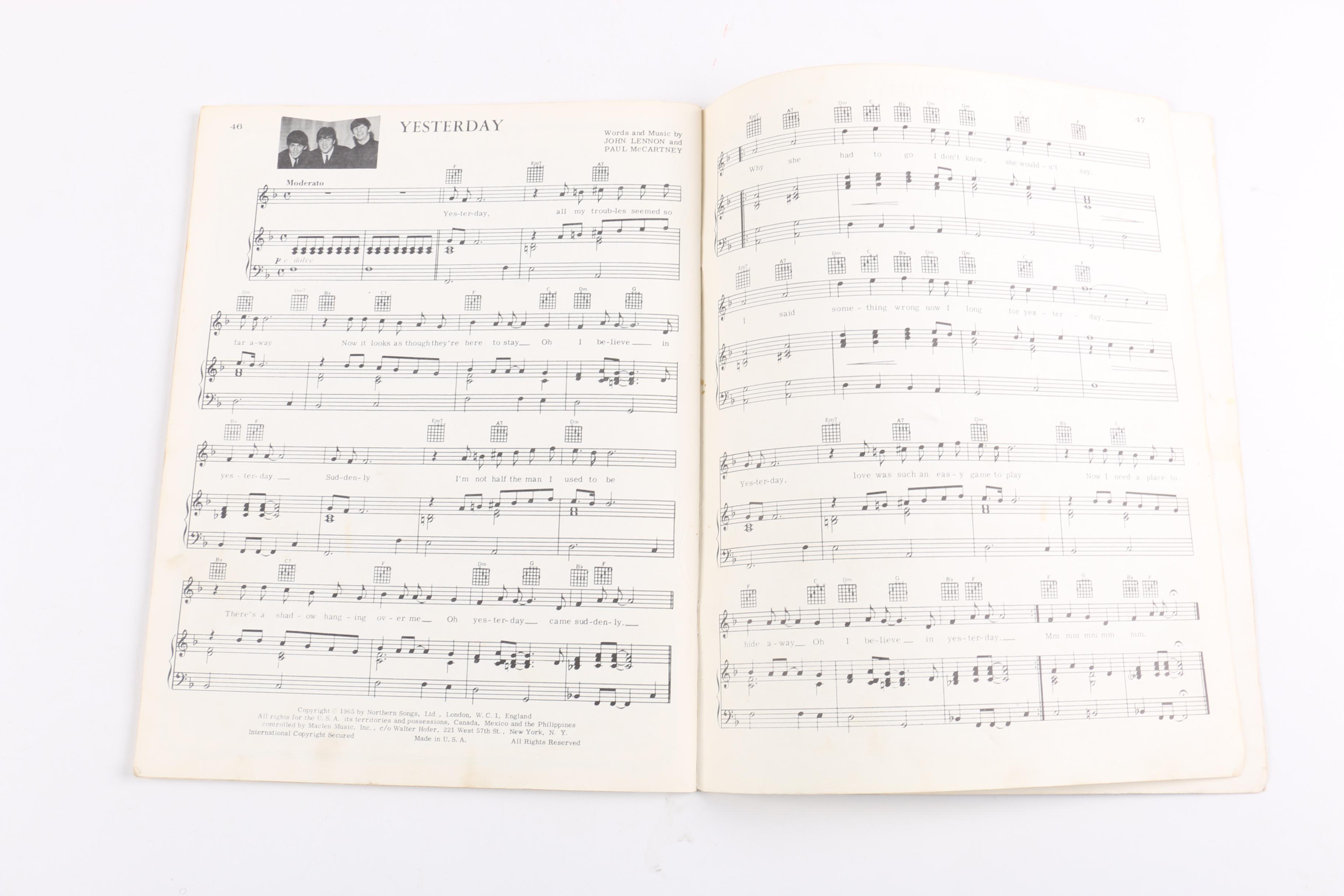 Beatles Songbooks and Magazines