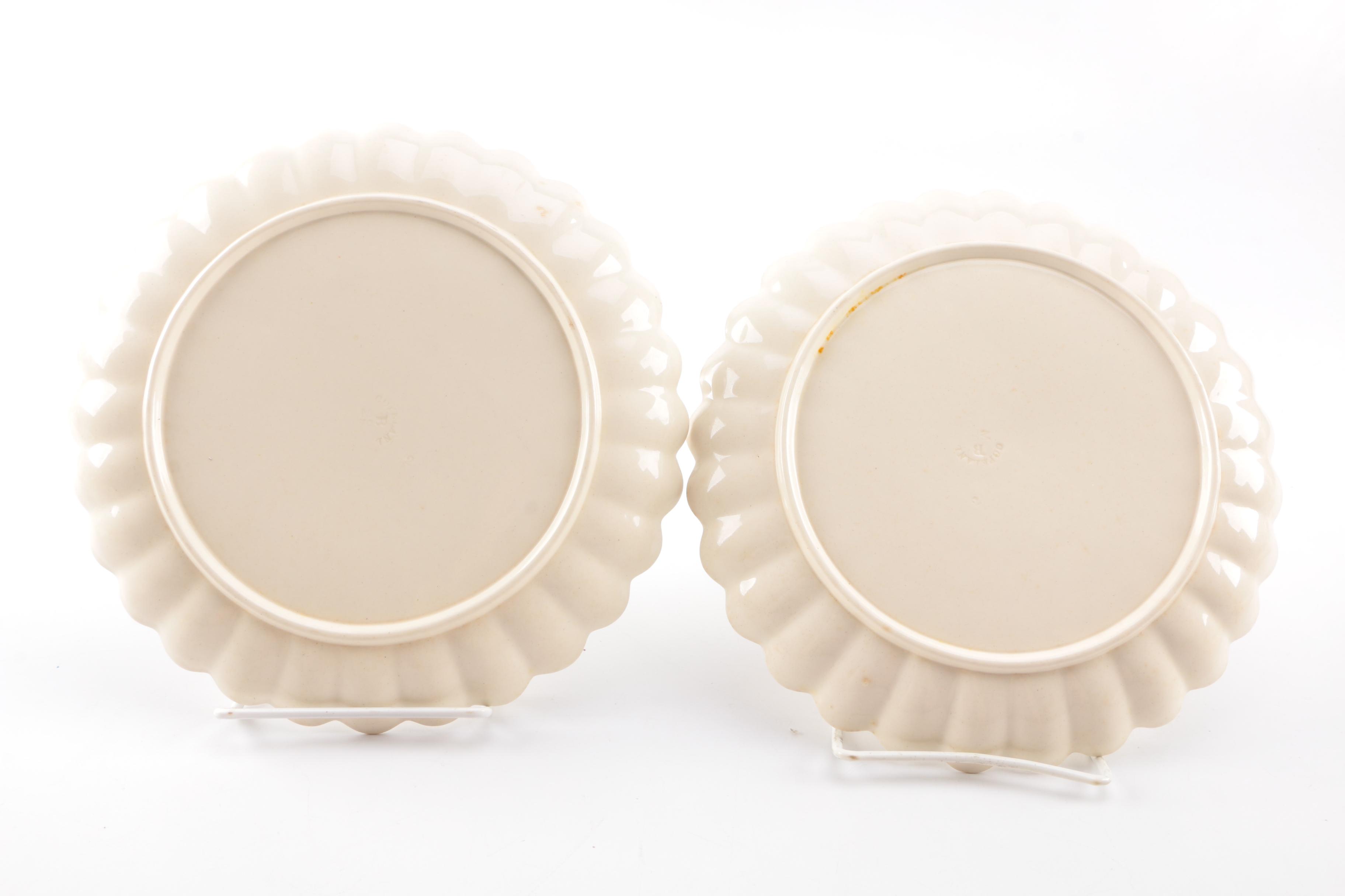 Copeland and B Moem Antique Porcelain Floral Dishes