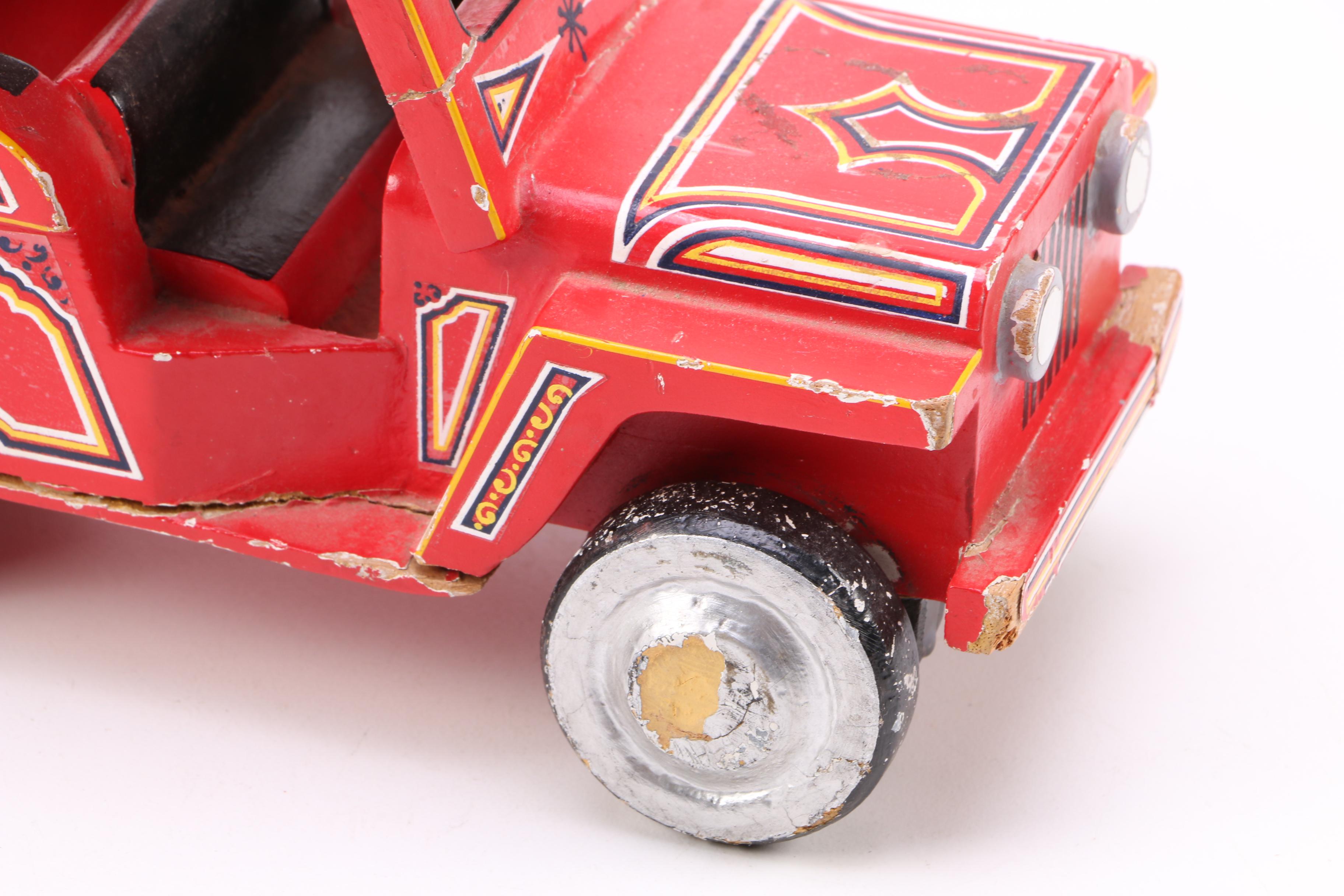 1960s Wooden Philippine Jeepney