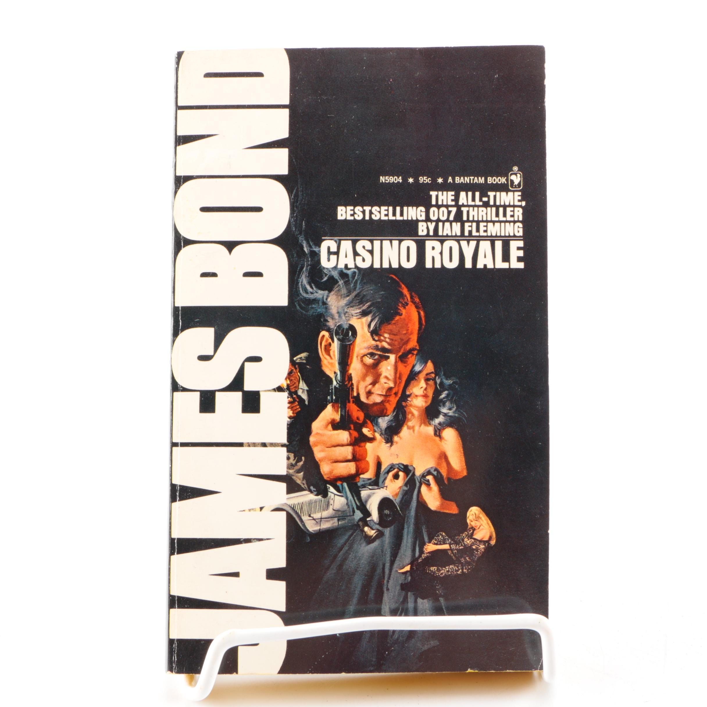1970s Paperback Edition of James Bond Book "Casino Royale"