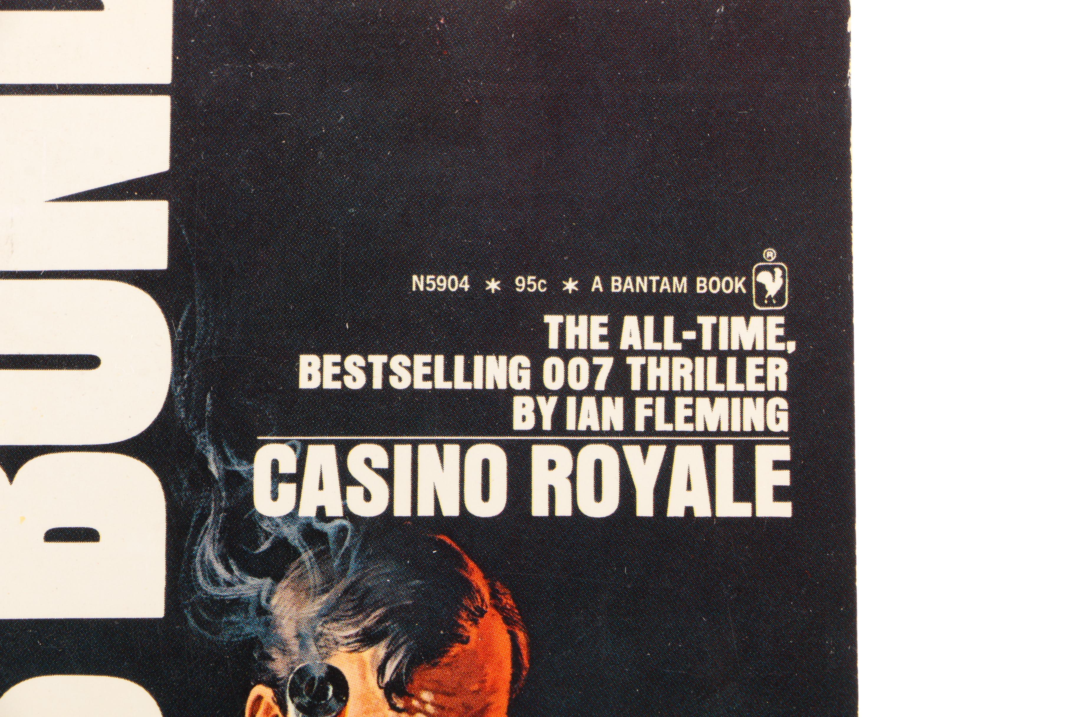 1970s Paperback Edition of James Bond Book "Casino Royale"
