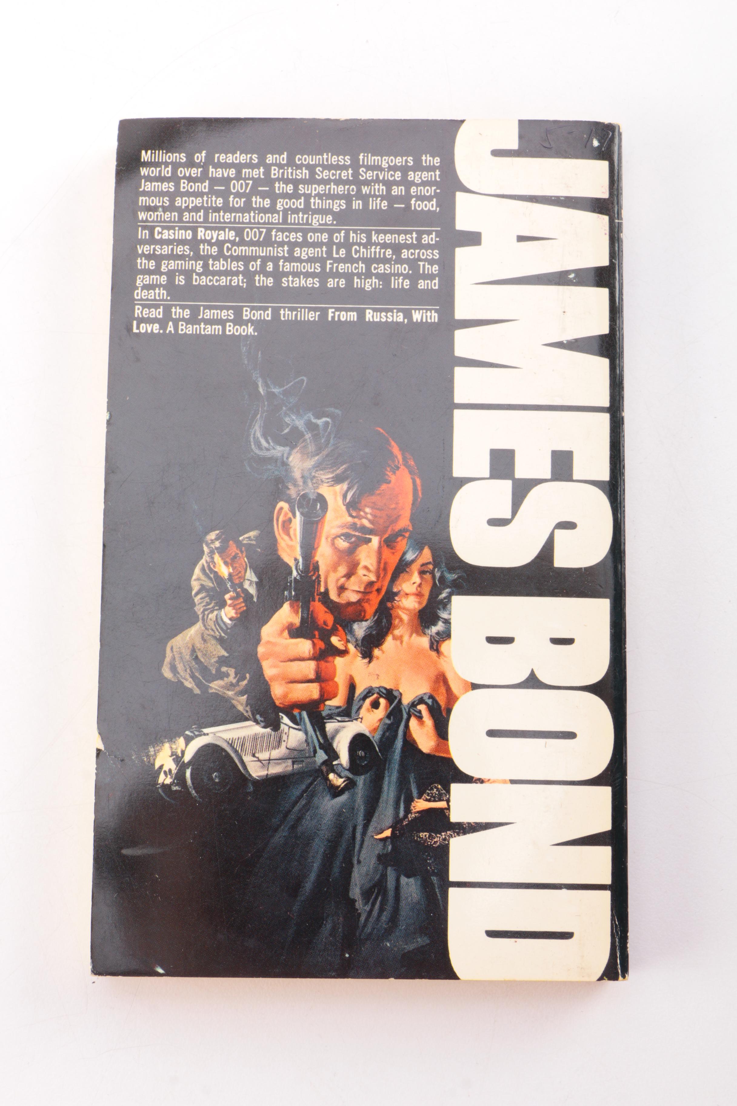 1970s Paperback Edition of James Bond Book "Casino Royale"